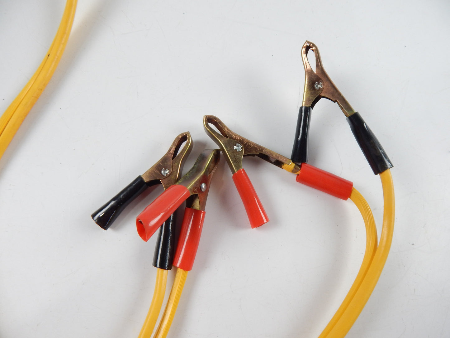 EMGO 84-96300 CYCLE JUMPER HEAVY DUTY 10 GAUGE COMPACT BATTERY JUMPER CABLE SET - MotoRaider
