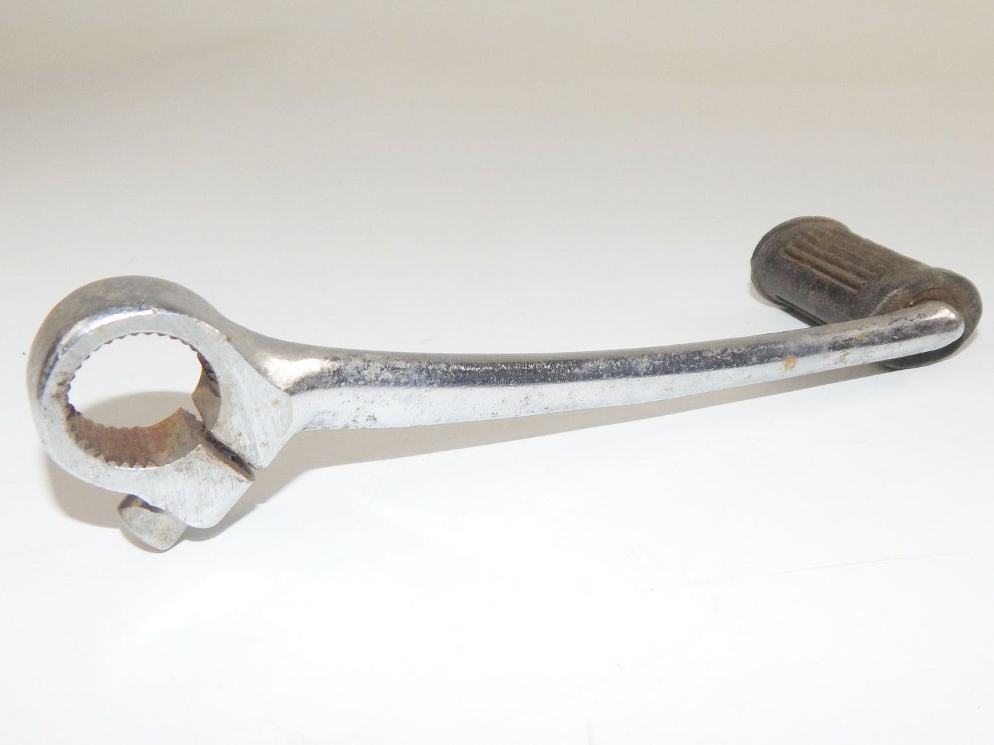 VINTAGE MOTORCYCLE GEAR SHIFTER LEVER PEDAL L=150mm SPLINE D=19mm SUZUKI YAMAHA - MotoRaider