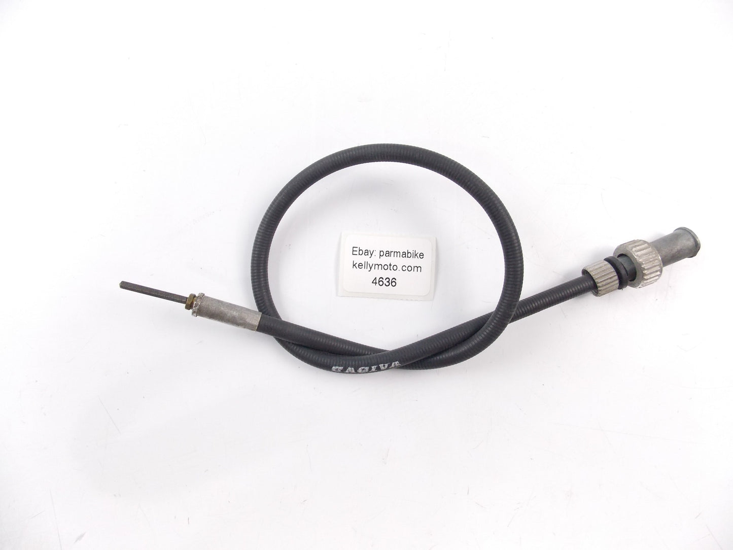 NOS OEM CAGIVA SPEEDOMETER / TACHOMETER CABLE ASSY LENGTH 20 INCHES - MotoRaider
