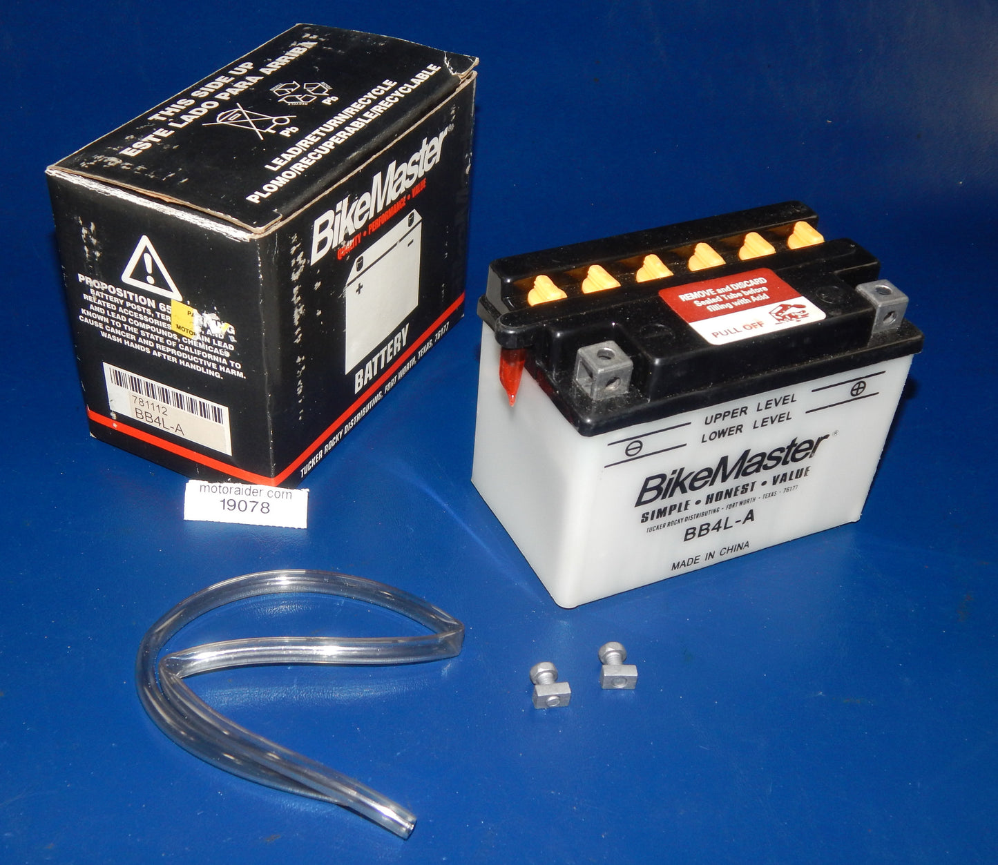 BIKE MASTER MOTORCYCLES BATTERY BBL-A SNOWMOBILE MOPED QUAD ATV - MotoRaider