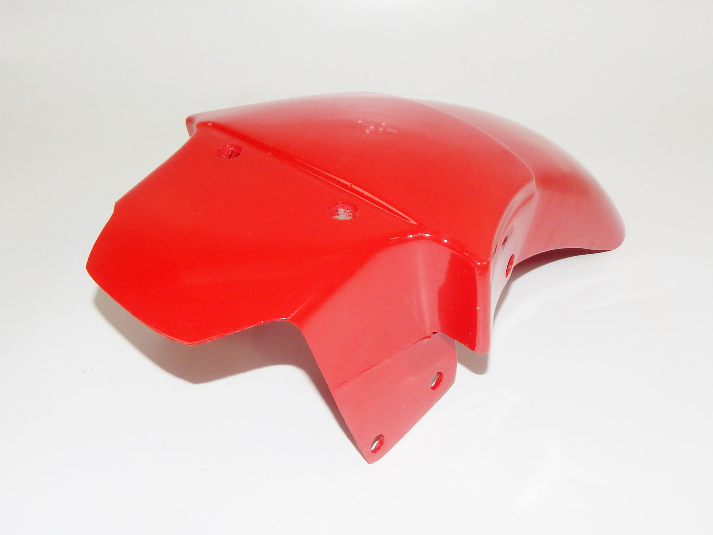 OEM DUCATI CAGIVA FRONT RED MUDGUARD FIBERGLASS FENDER 037767200 | 037767250 - MotoRaider