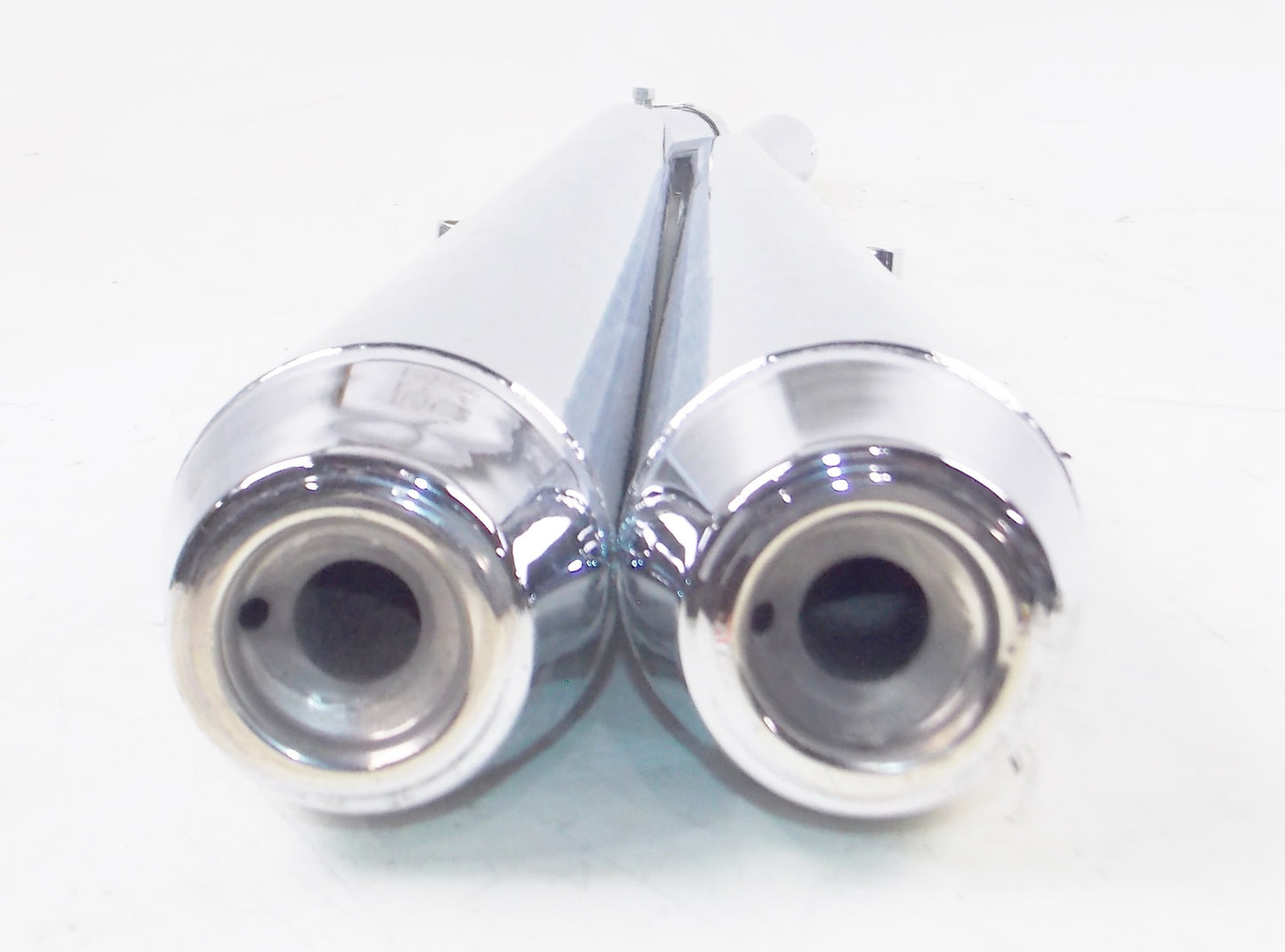 1 PR SITO VINTAGE MOTOCYCLE MUFFLER EXHAUST PIPES L=700mm ID=34mm VINTAGE ITALY - MotoRaider