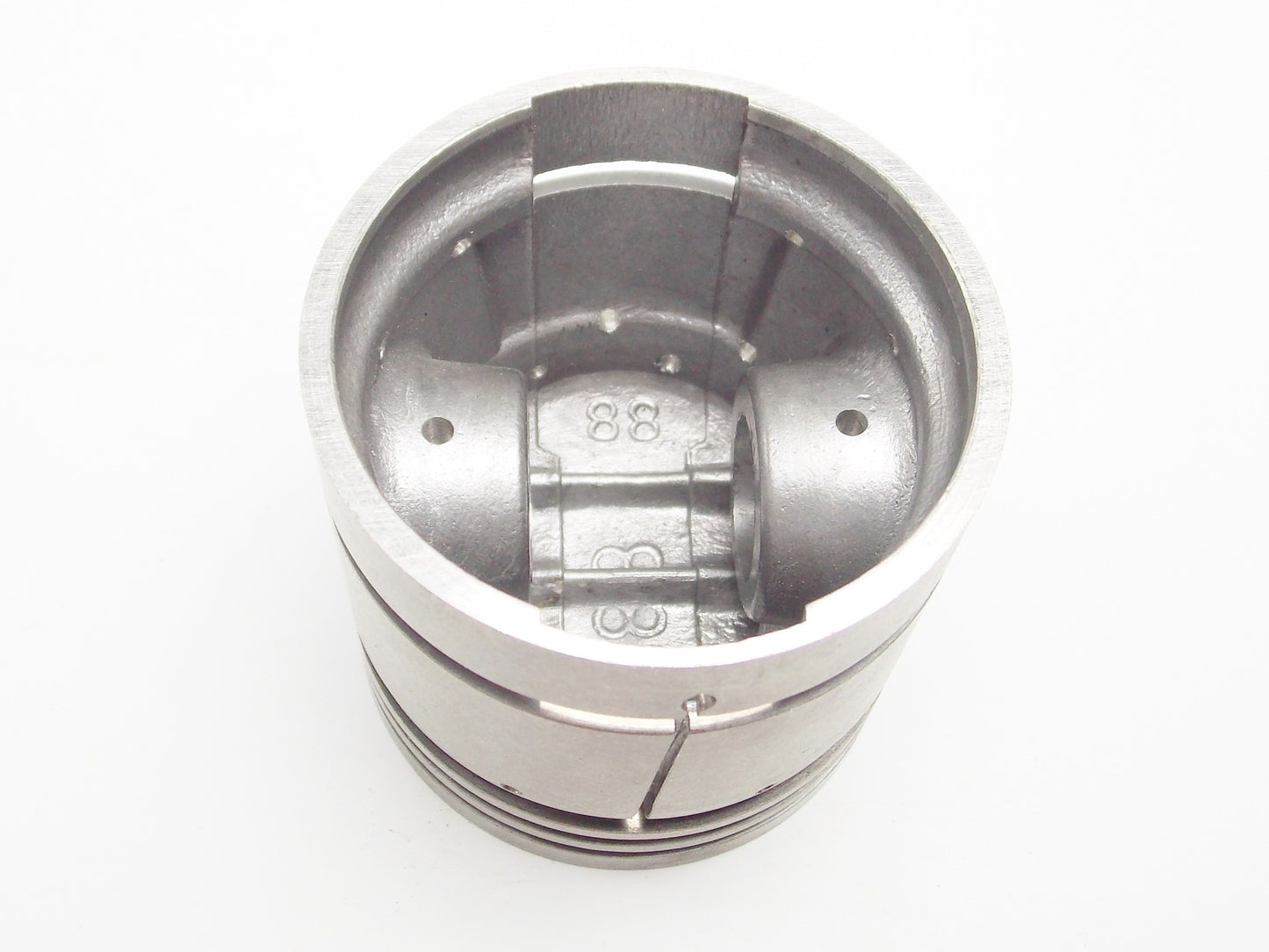 NOS DINAMIN PISTON + RINGS + CLIPS SET CPL. D=54.6 mm GILERA 125 GIUBILEO MOTOR - MotoRaider