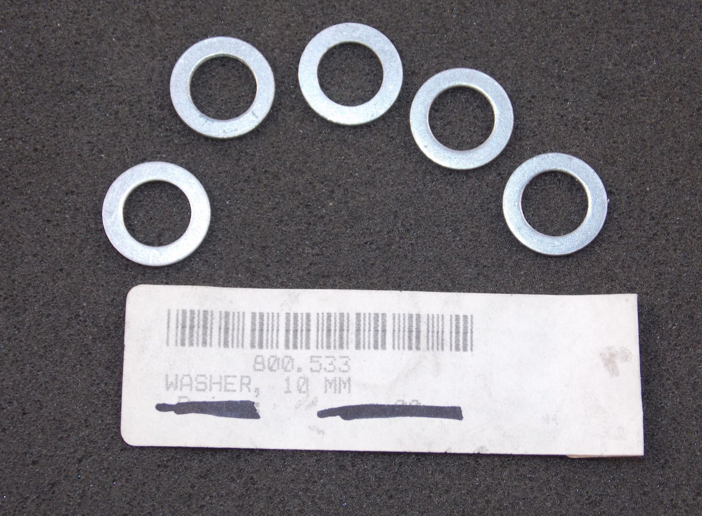 NOS OEM E-TON WASHER 10mm SET OF 5 800.533 | 800533 - MotoRaider