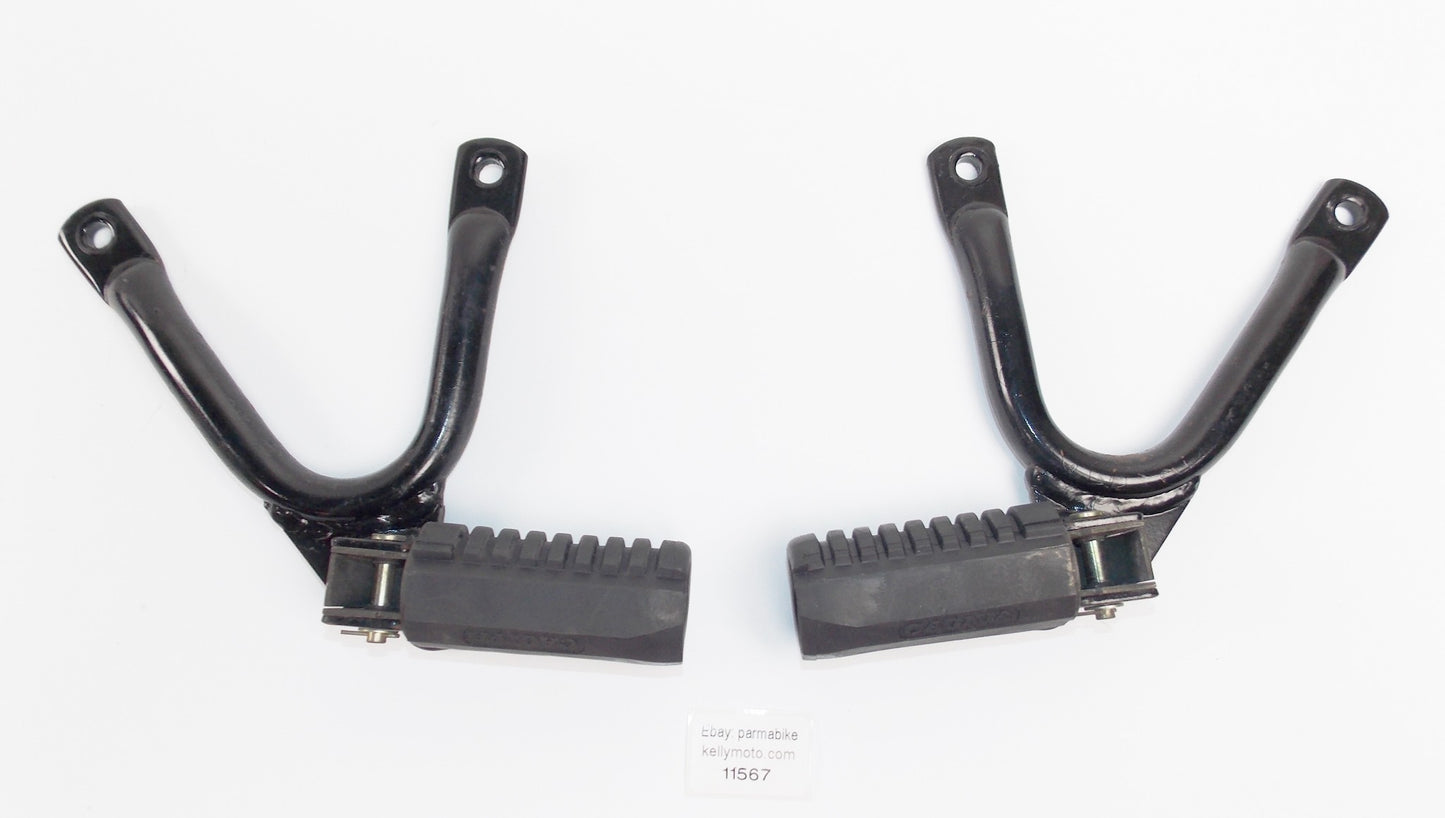 1986 CAGIVA ELEFANTRE 125 PASSENGER FOOTREST+MOUNT RH/LH 41452/41453/41461/41462 - MotoRaider
