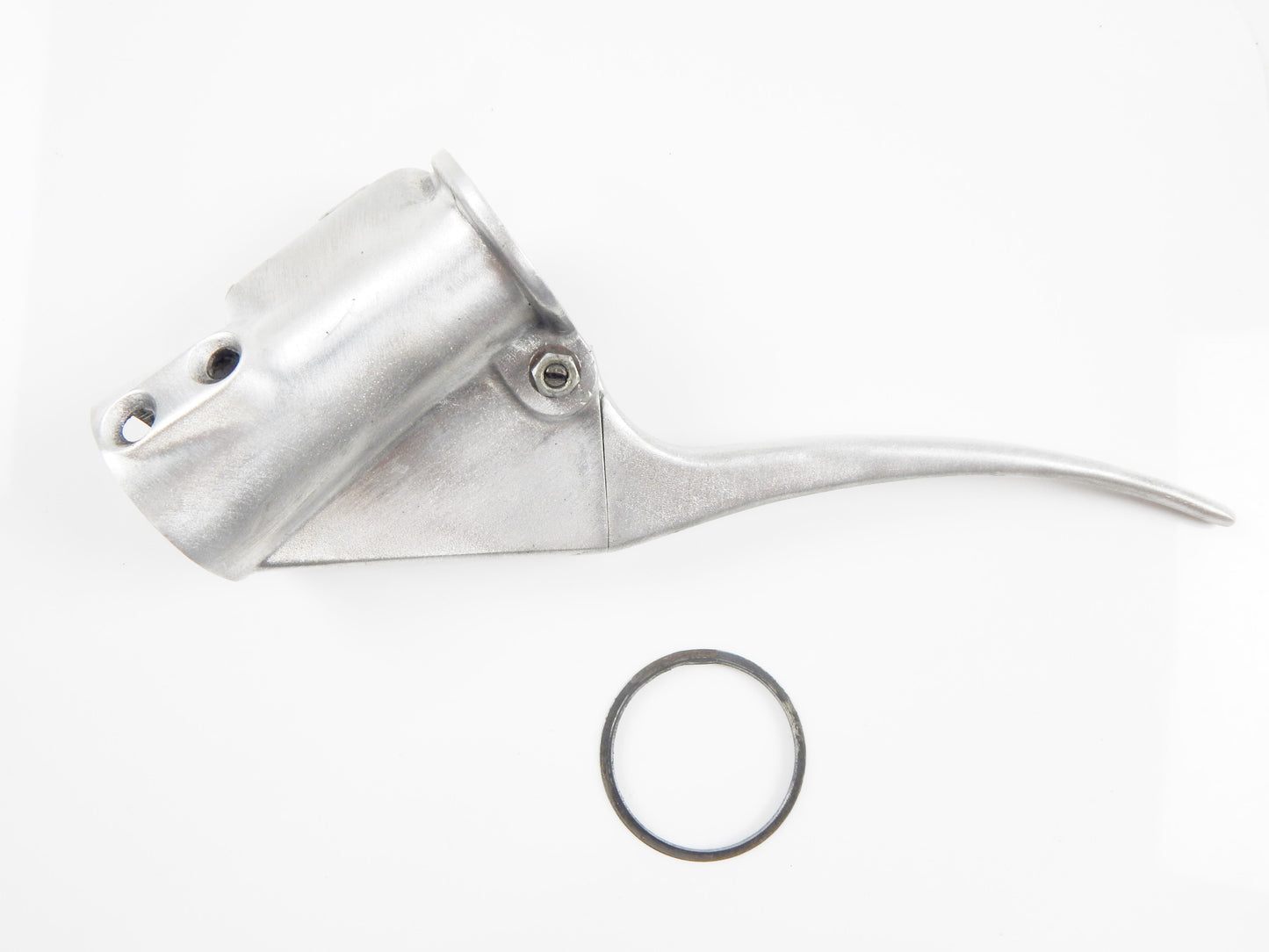 VINTAGE SCOOTER 1959 LAMBRETTA LI 150 HANDLEBAR RIGHT LEVER LIGHT SWITCH HOUSING - MotoRaider