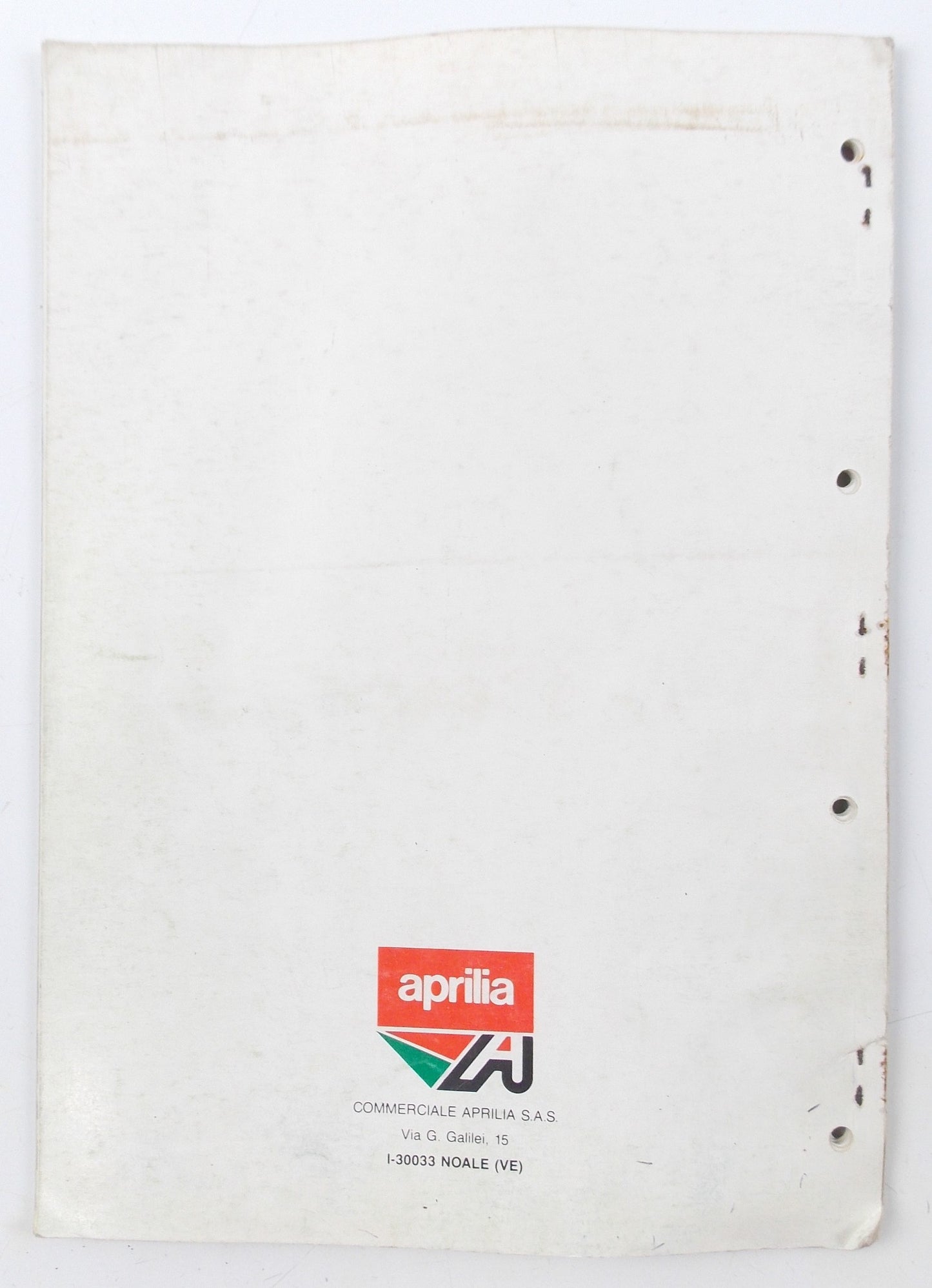 APRILIA 1988 TUAREG 350 WIND MOTOR 348 ENDURO SPARE PARTS CATALOG BOOK 649 - MotoRaider