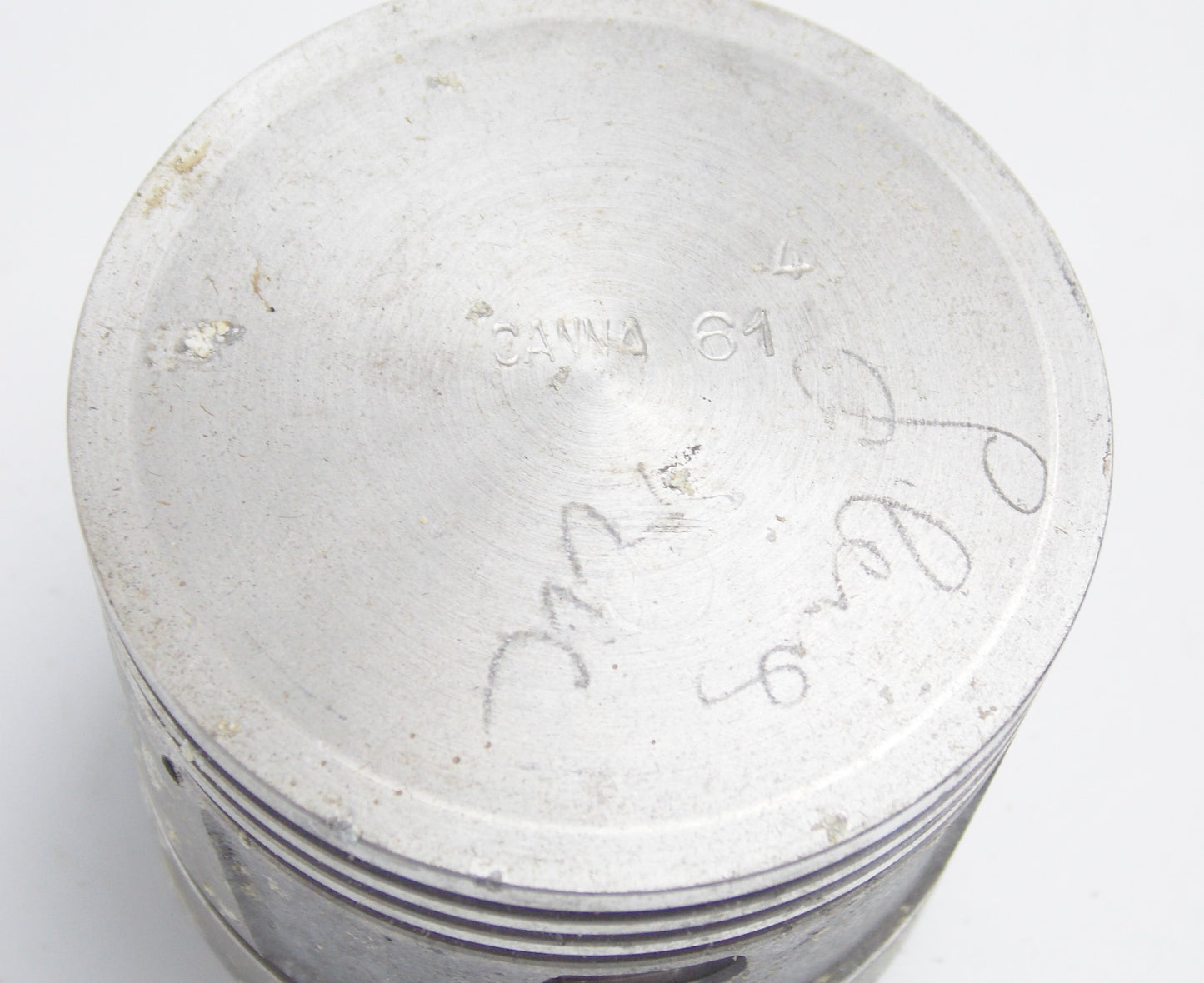 NOS DINAMIN PISTON + CLIPS 61.4 mm GILERA 150 cc STROKE MOTOR ENGINE - MotoRaider