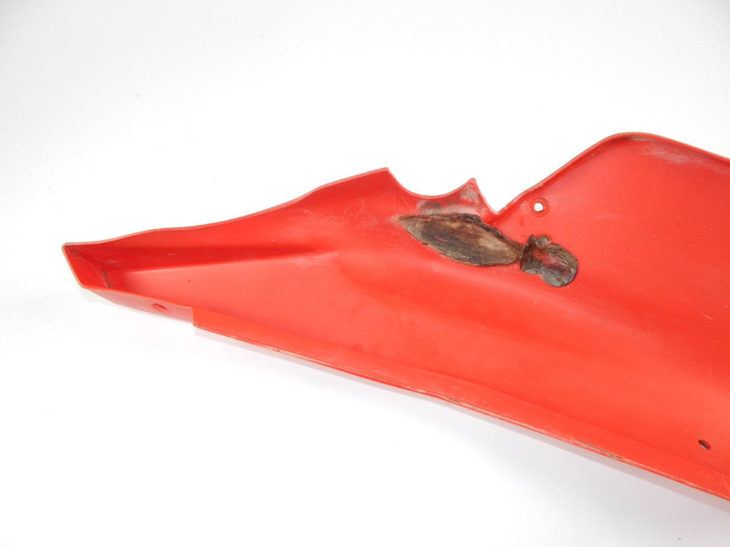 1983 BETA CR 250 FRAME CHASSIS LH RED SIDE PANEL PLASTIC COVER VINTAGE MOTOCROSS - MotoRaider