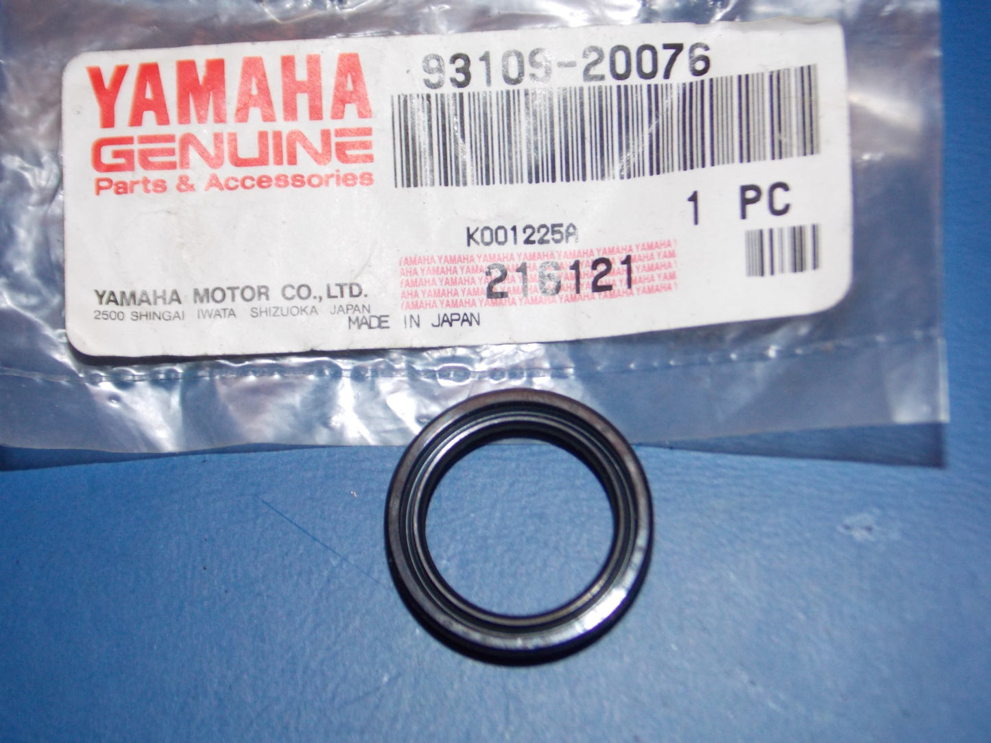 NOS YAMAHA 1982-2020 TTR250 WR400 YZ400/125/250 YFM70 OIL SEAL 93109-20076 - MotoRaider