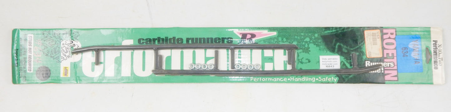 ROETIN PERFORMANCE CARBIDE RUNNERS 6" YAMAHA SRX600/700 X-10-TWO-634 - MotoRaider