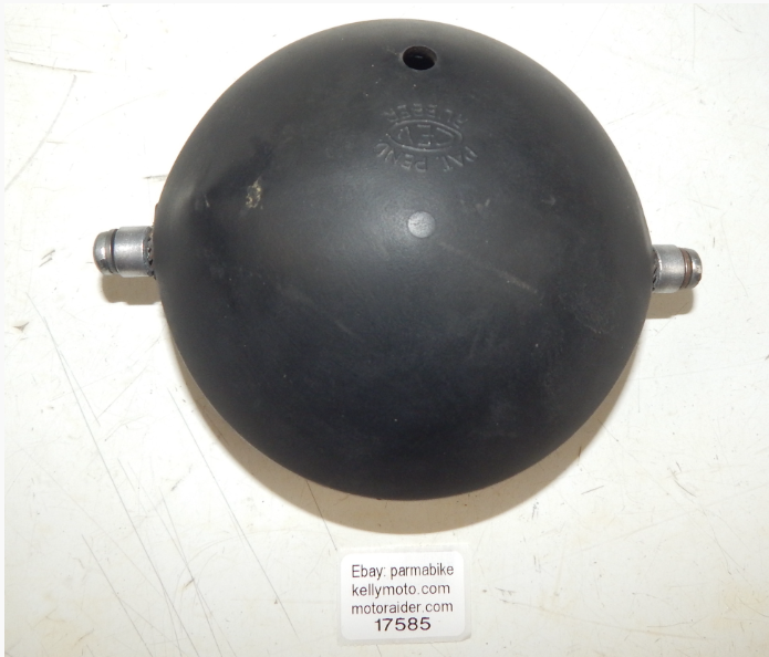 70's FANTIC MOTOR 125 TRIAL HEAD FRONT LIGHT CEV 105 BEAM RUBBER HOUSING VINTAGE - MotoRaider