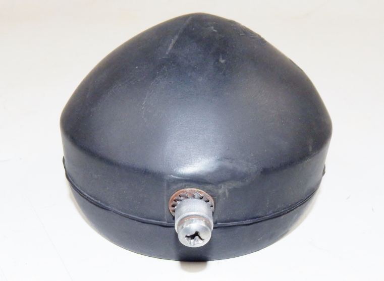 70's FANTIC MOTOR 125 TRIAL HEAD FRONT LIGHT CEV 105 BEAM RUBBER HOUSING VINTAGE - MotoRaider