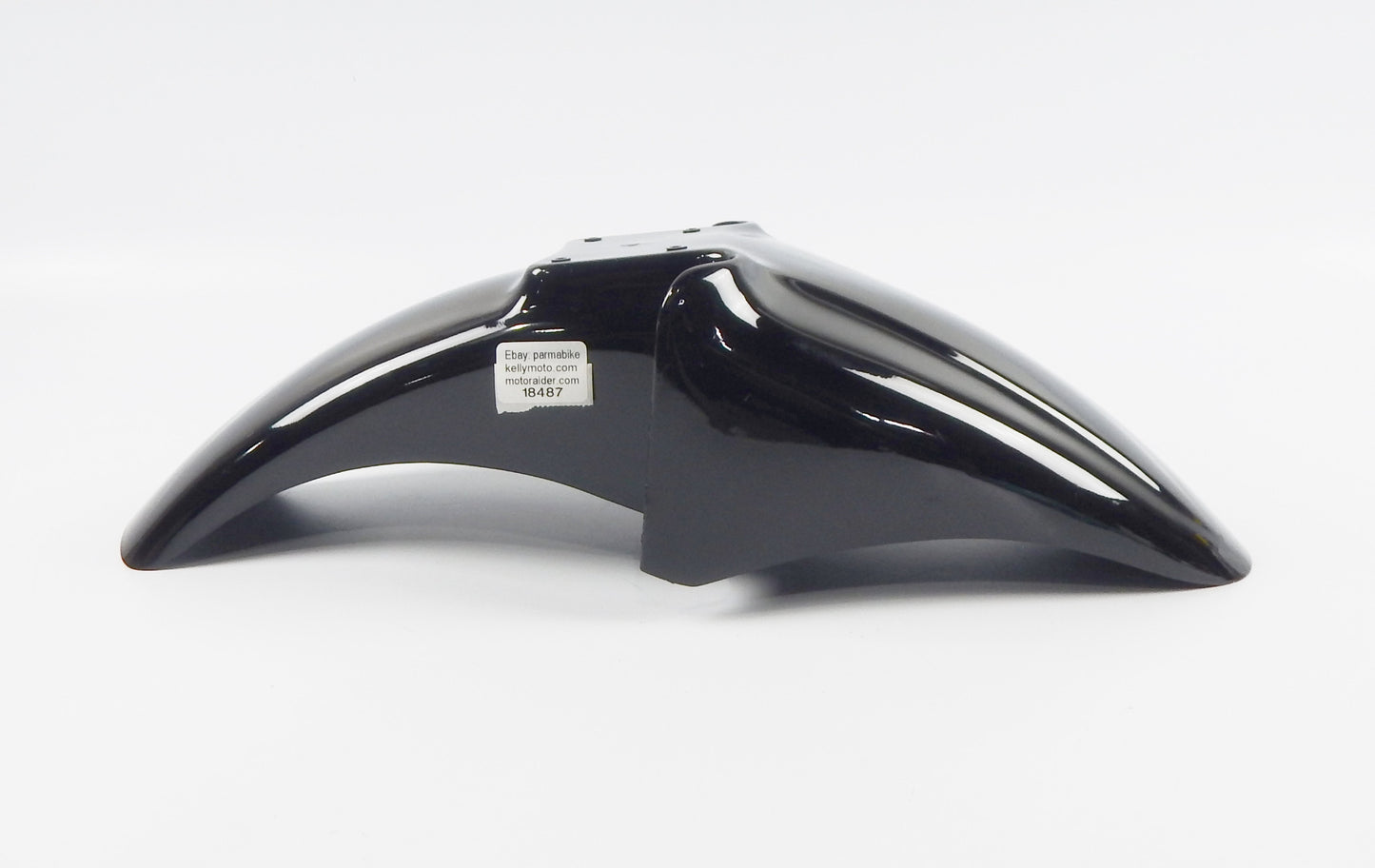 1990'S SUZUKI GS FRONT FENDER MUD GUARD FIBERGLASS BLACK VINTAGE MOTORCYCLE - MotoRaider