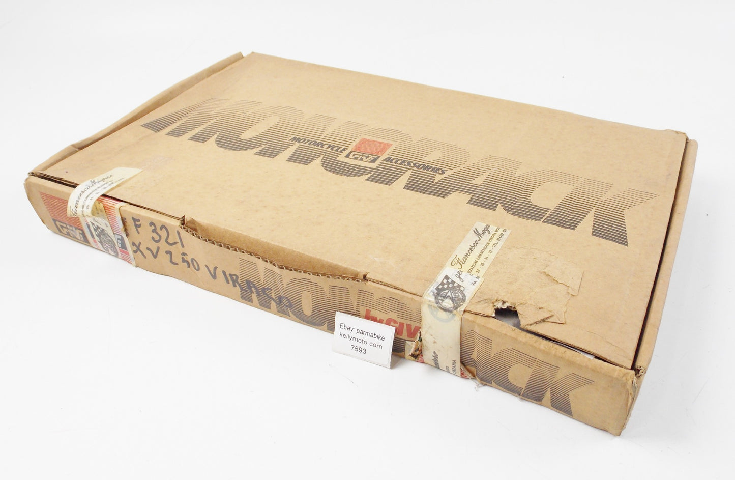 NOS GIVI YAMAHA XV 250 VIRAGO LUGGAGE CARRIER MONORACK MOUNT PLATE KIT ART F 321 - MotoRaider