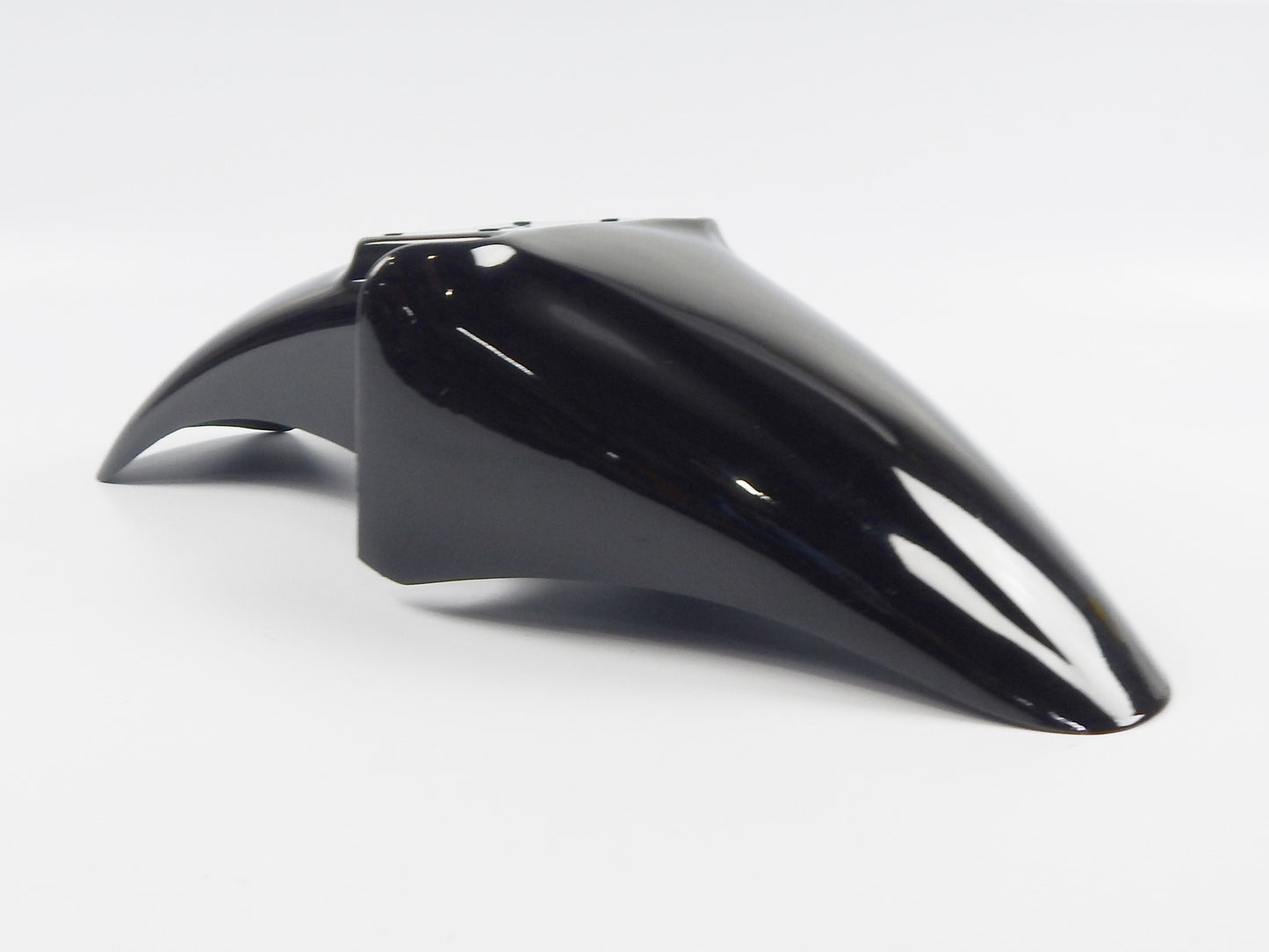 1990'S SUZUKI GS FRONT FENDER MUD GUARD FIBERGLASS BLACK VINTAGE MOTORCYCLE - MotoRaider