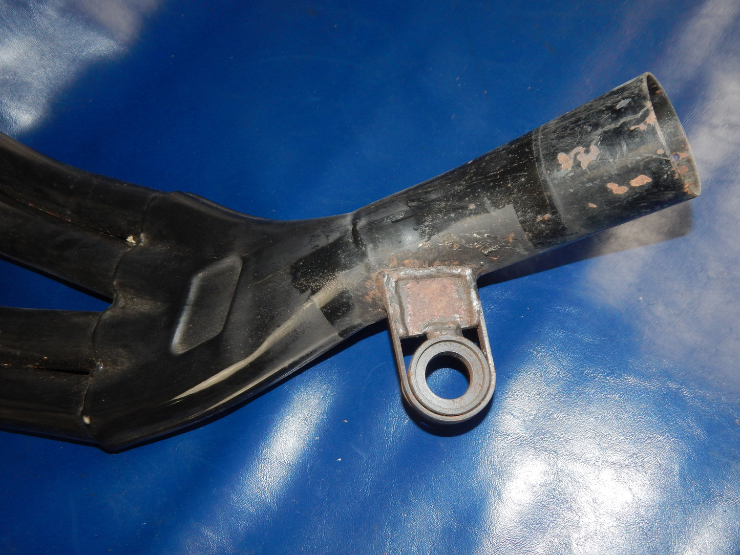 YAMAHA FJ 1100 MARVING BLACK 4 in 1 HEADER PIPE PIPE EXHAUST Y4068N VINTAGE - MotoRaider