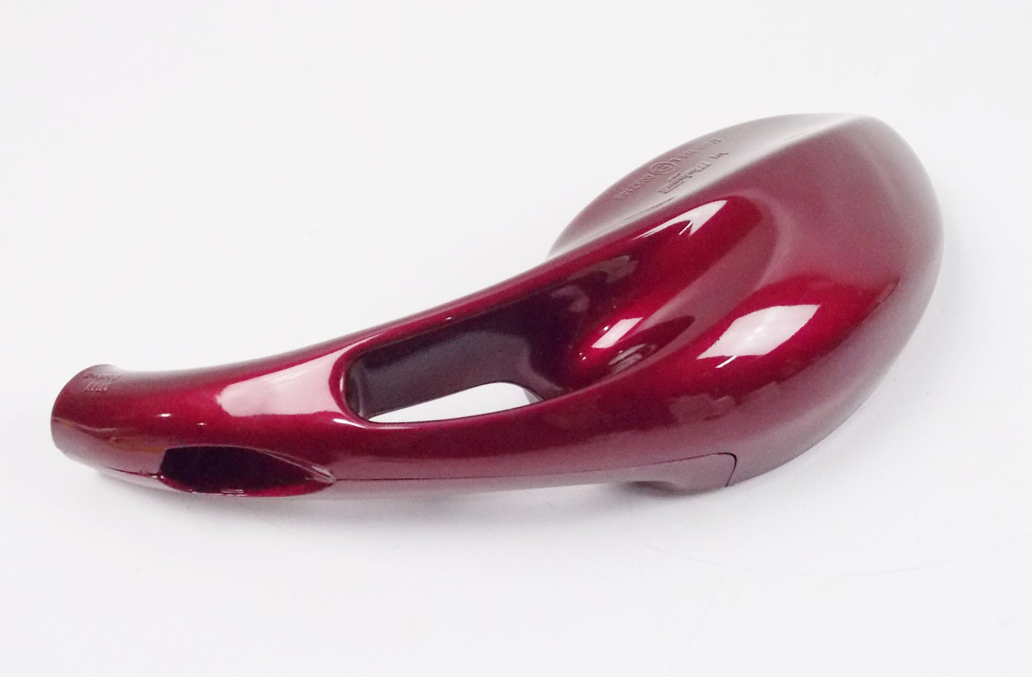 NOS OEM MALAGUTI PHANTOM RH REAR VIEW MIRROR DARK RED BURGUNDY 088.019.91 - MotoRaider