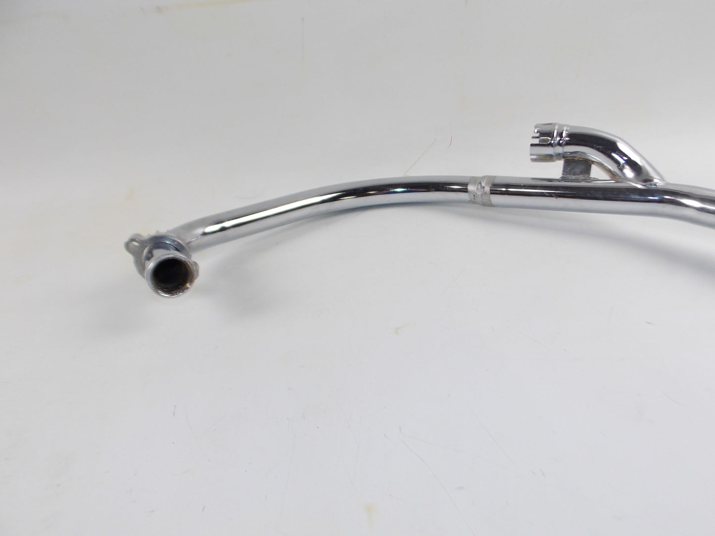 NOS OEM SUZUKI GSX400F EXHAUST PIPE MUFFLER LEFT CHROME 14302-31312 - MotoRaider
