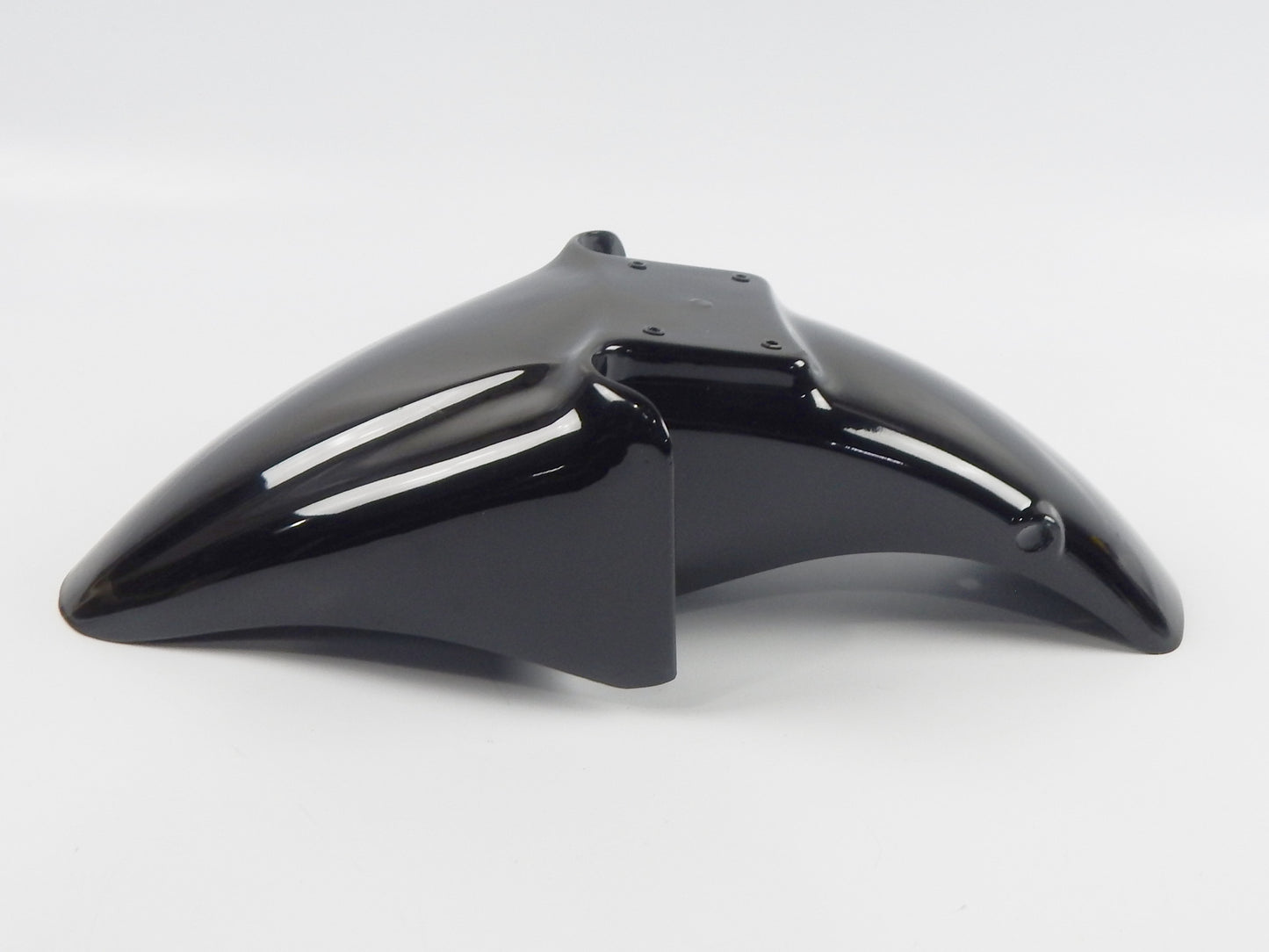 1990'S SUZUKI GS FRONT FENDER MUD GUARD FIBERGLASS BLACK VINTAGE MOTORCYCLE - MotoRaider