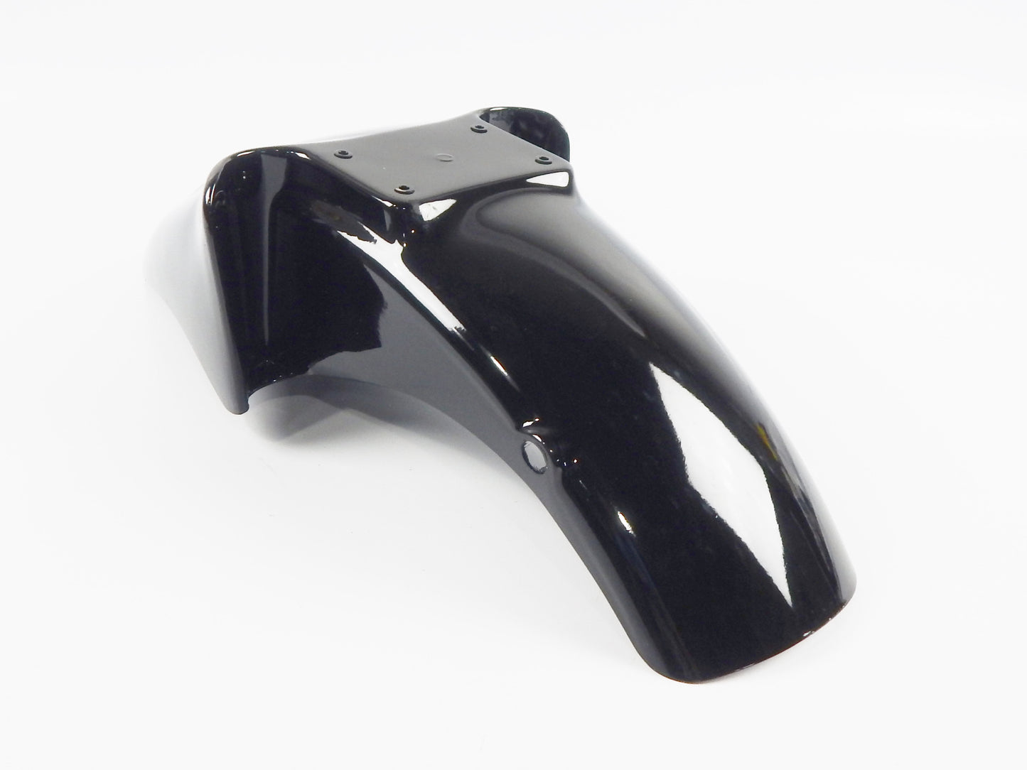 1990'S SUZUKI GS FRONT FENDER MUD GUARD FIBERGLASS BLACK VINTAGE MOTORCYCLE - MotoRaider