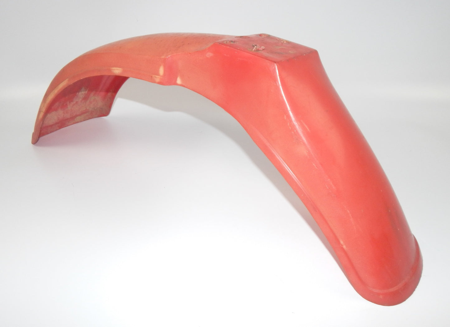 MR. ROBERT RED MUD GUARD FRONT WHEEL FENDER PLASTIC BETA L=36" VINTAGE ITALY - MotoRaider