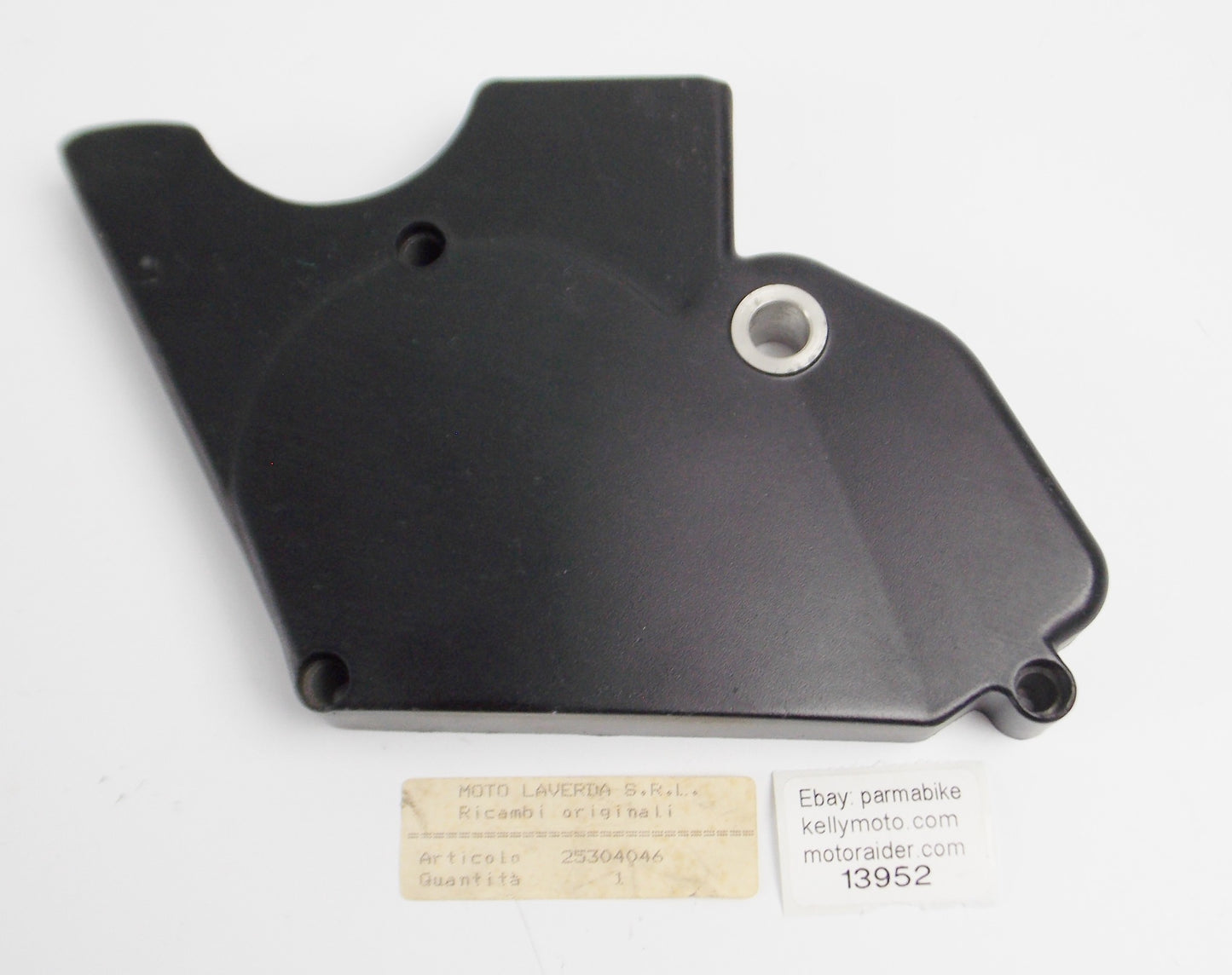 NOS OEM LAVERDA 125LB ENGINE MOTOR CHAIN SPROCKET COVER PROTECTOR PANEL 25304046 - MotoRaider