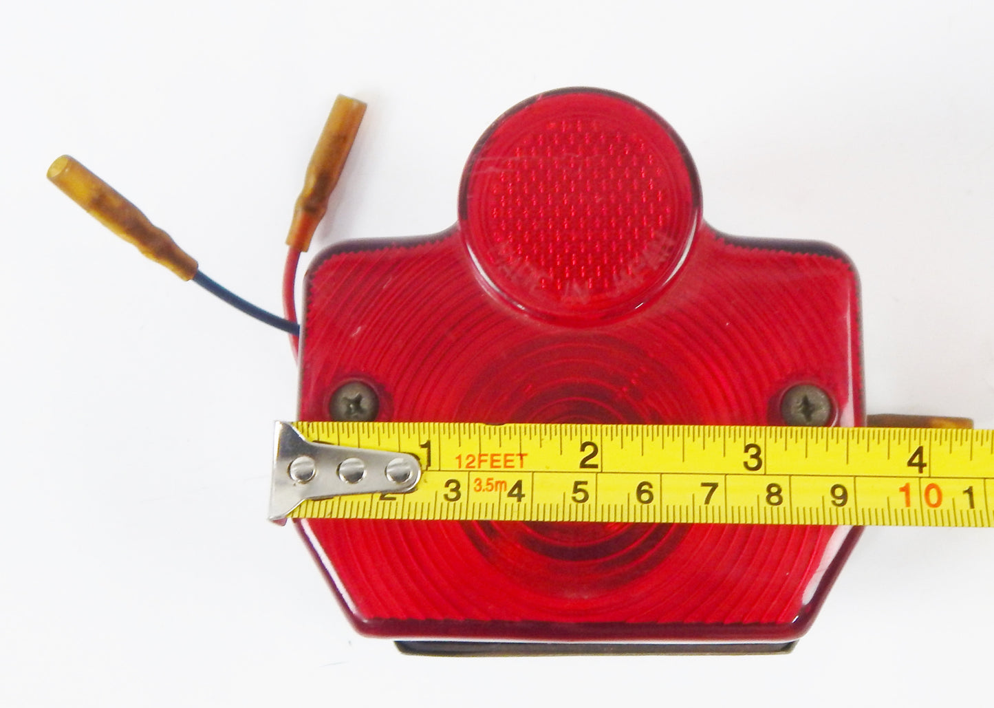 MOTORCYCLE REAR BRAKE STOP TAG LIGHT YAMAHA HONDA KAWASAKI 3.75"x3.5"x3" JAPAN - MotoRaider