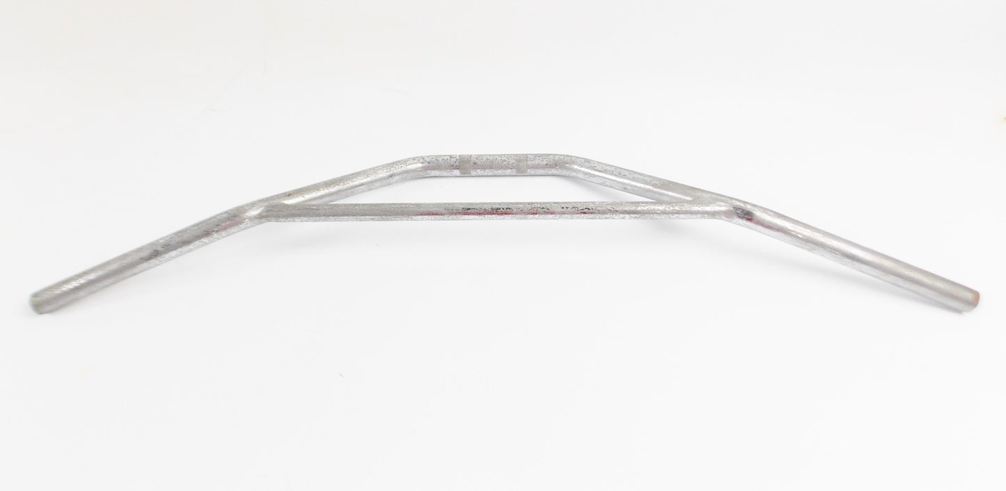 MOTORCYCLE CHROME STEEL HANDLEBAR W=32.25" D=7/8" 22mm GILERA BETA CAGIVA MORINI - MotoRaider