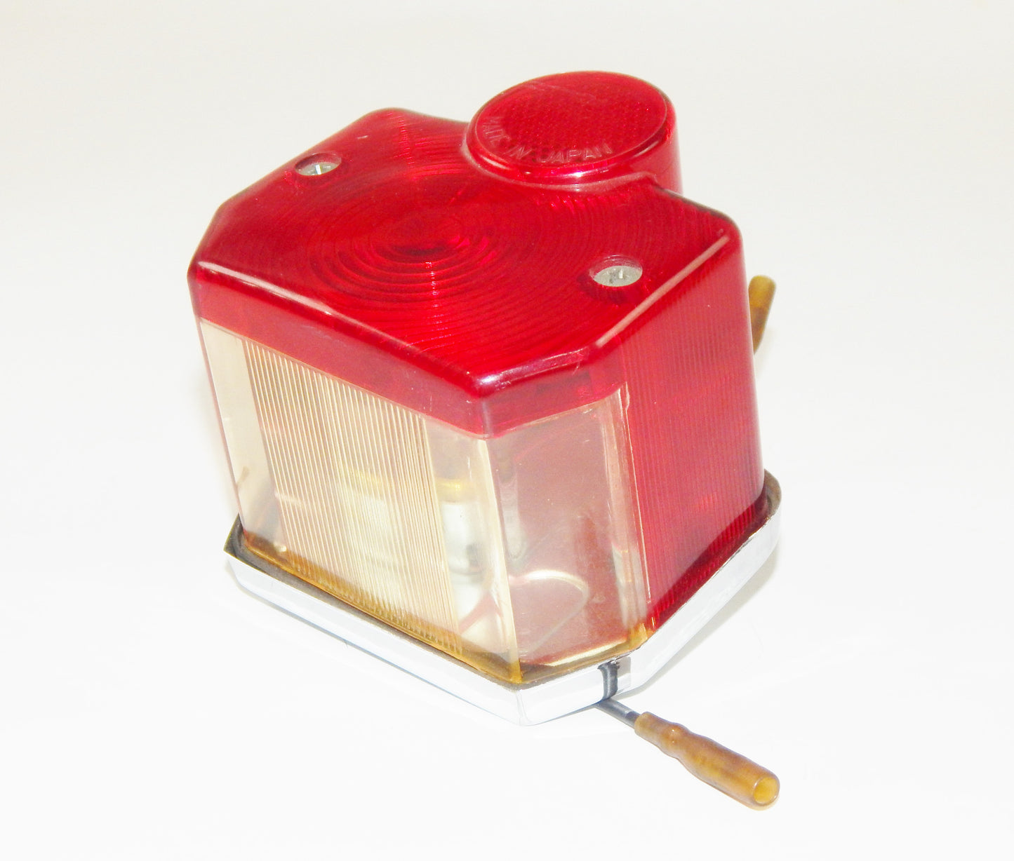 MOTORCYCLE REAR BRAKE STOP TAG LIGHT YAMAHA HONDA KAWASAKI 3.75"x3.5"x3" JAPAN - MotoRaider