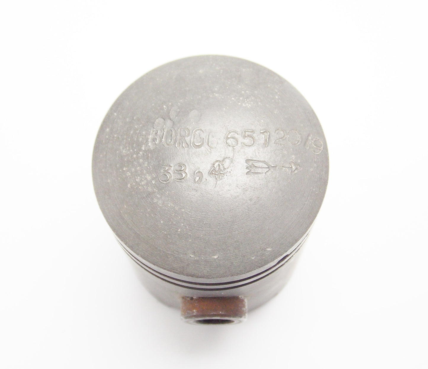 NOS BORGO 66/5120/0 PISTON + PIN + CLIPS D. 38.4 INNOCENTI MOTOR LAMBRETTA - MotoRaider