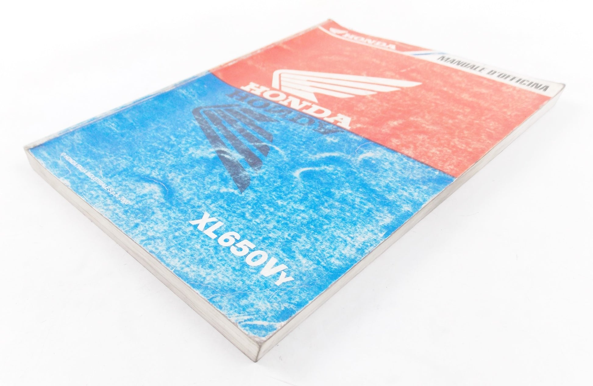 2000 HONDA XL650VY WORKSHOP MANUAL BOOK REPAIR ITALIAN - MotoRaider