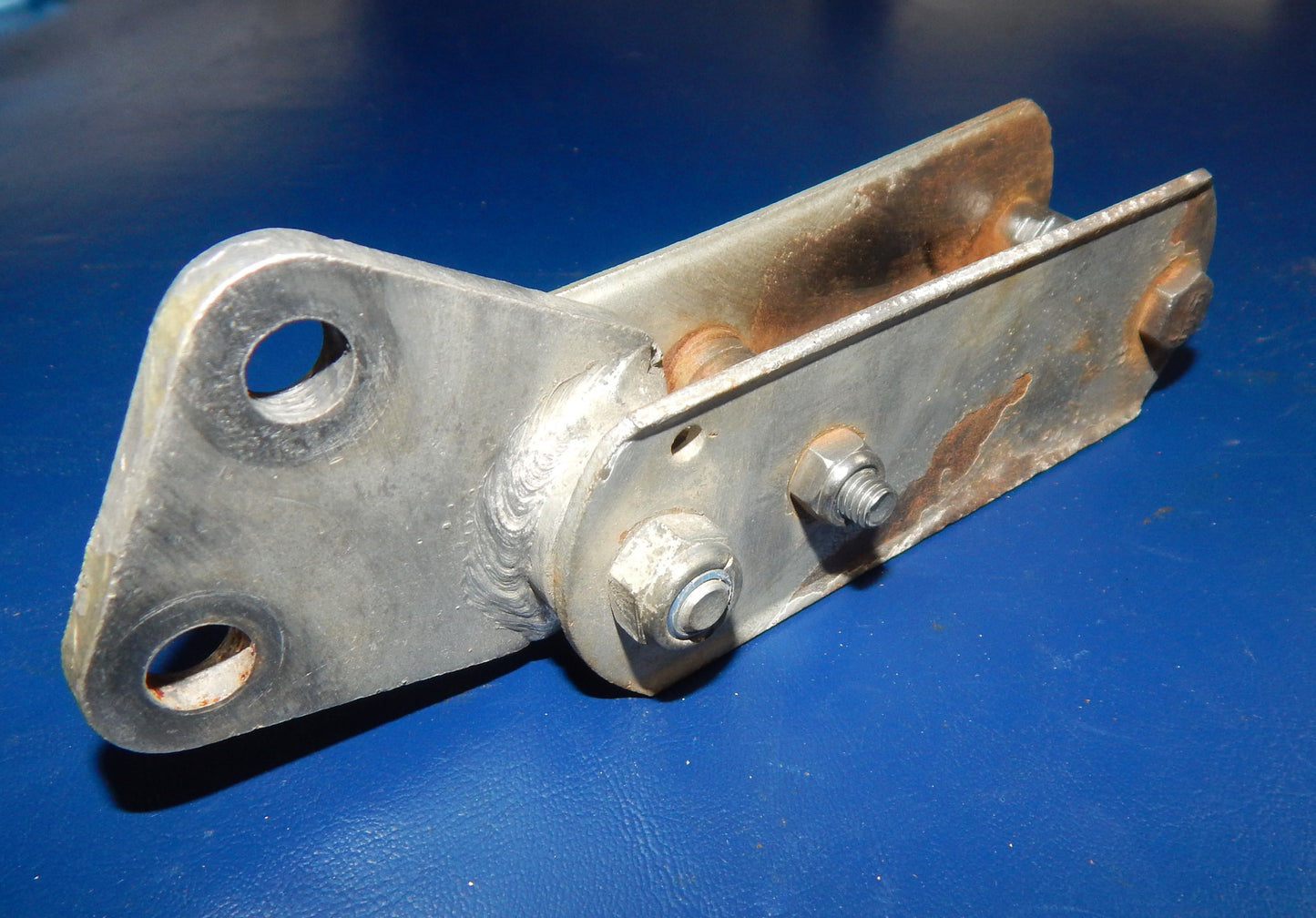 '70s HUSQVARNA CHAIN ROLLER GUIDE+REAR WHEEL BRAKE PLATE STAY BAR ANCHOR VINTAGE - MotoRaider