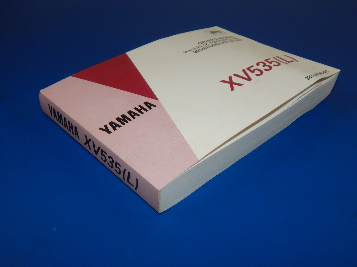 1991 YAMAHA XV535(L) USER OWNER MANUAL BOOK 3BT-28199-A1 MULTI LANGUAGE VINTAGE - MotoRaider