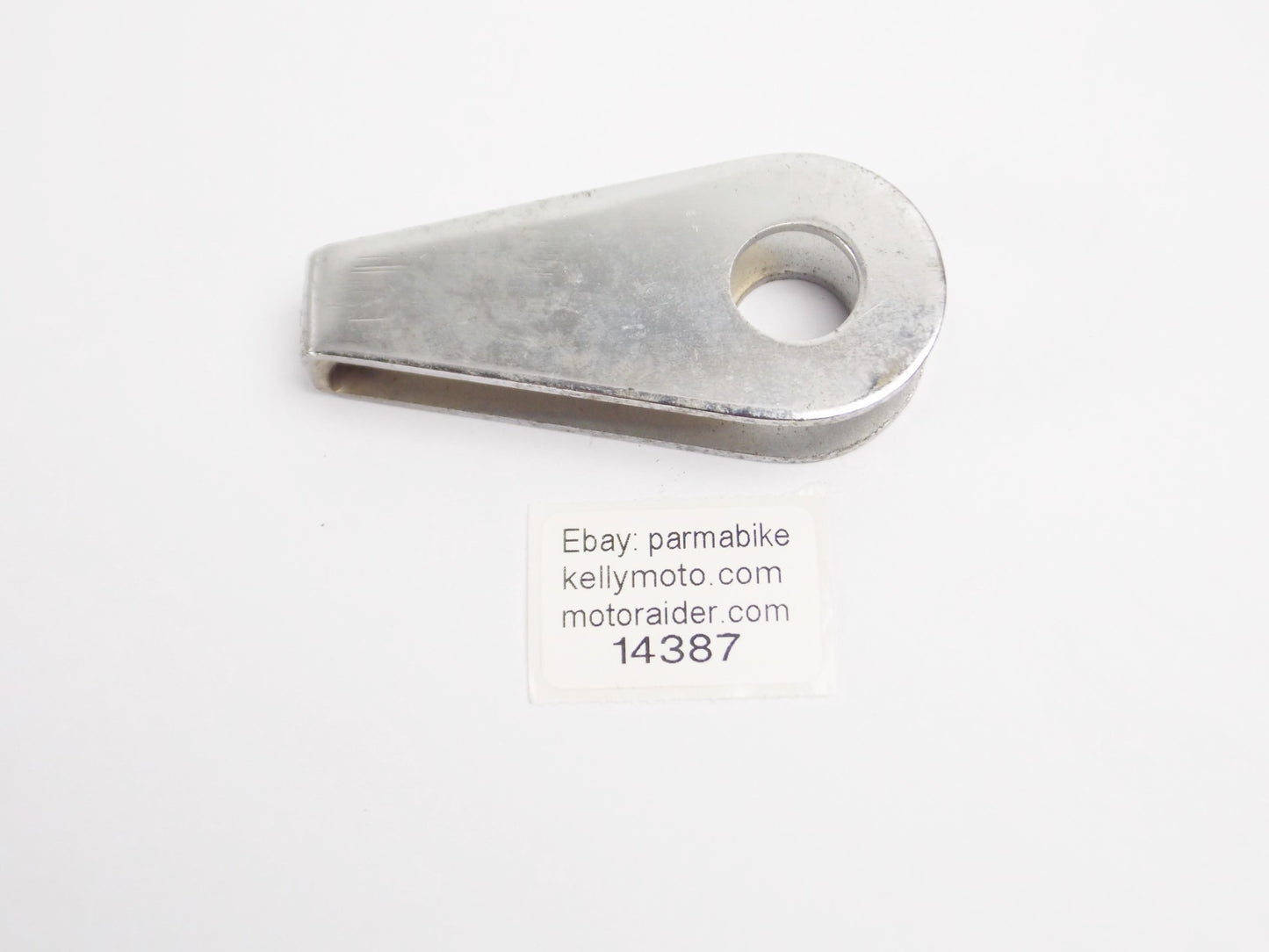 OEM LAVERDA CHROME REAR WHEEL CHAIN ADJUSTER TENSIONER 31310112 | 31 310 112 - MotoRaider