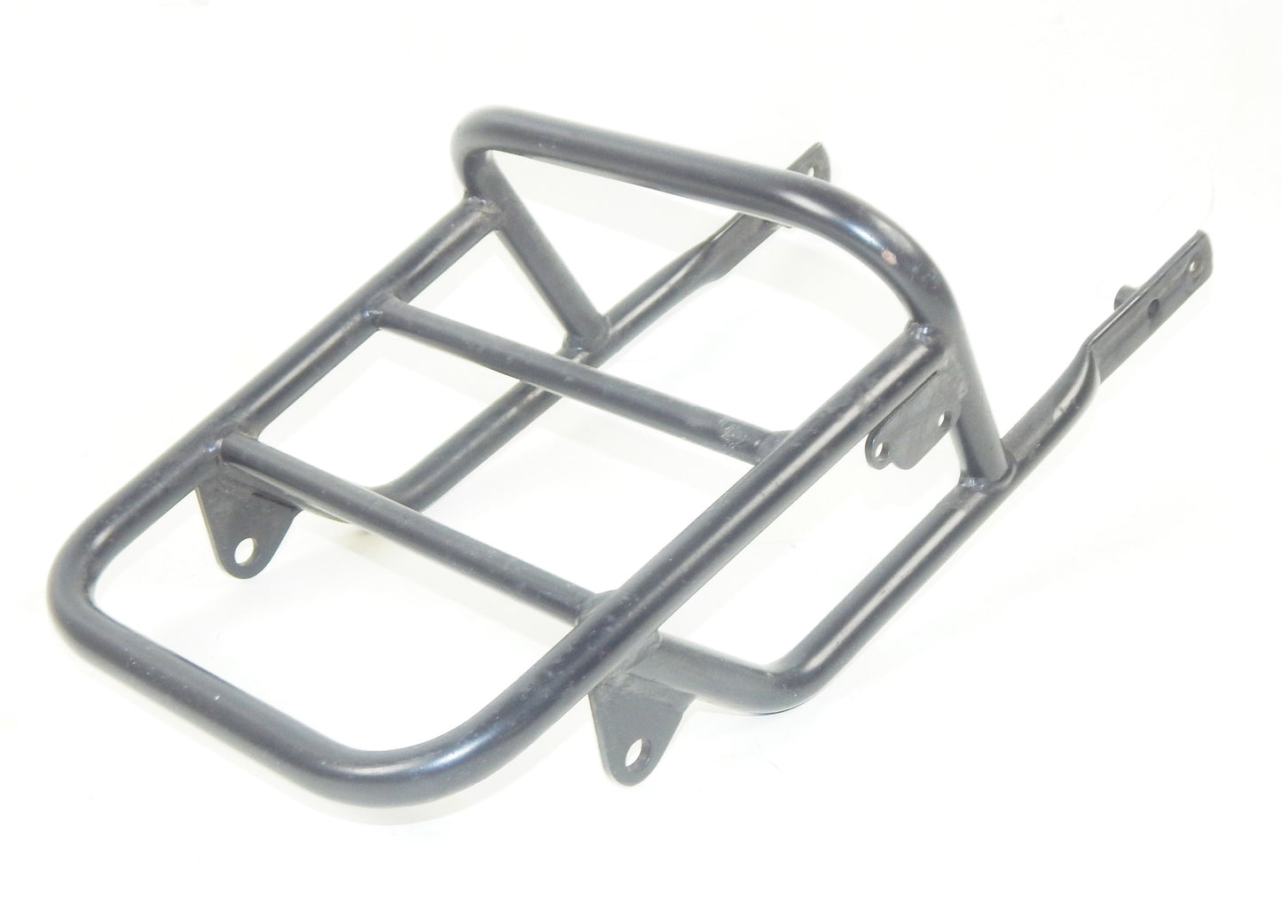 OEM LAVERDA BLACK REAR LUGGAGE GRILL RACK YAMAHA HONDA KAWASAKI LAVERDA CAGIVA - MotoRaider