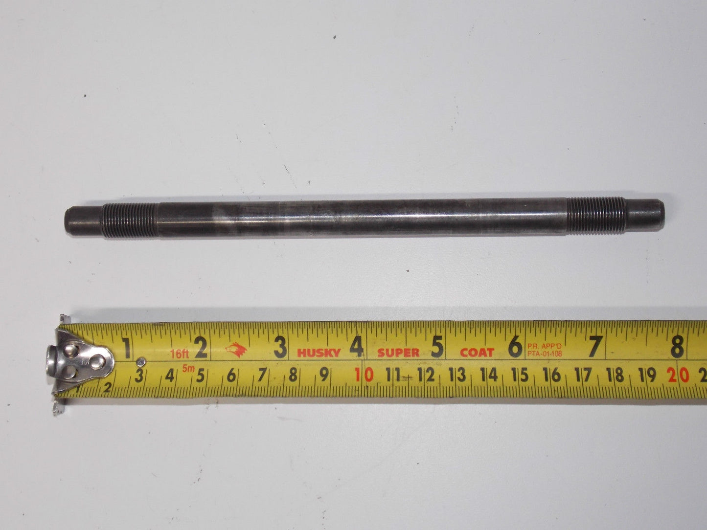 1975 HUSQVARNA FRONT WHEEL 12mm AXLE BOLT PIN CR250 CR GP 250 VINTAGE MOTOCROSS - MotoRaider