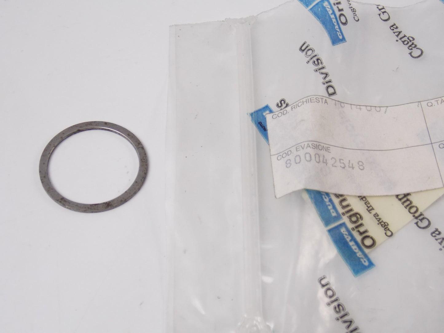OEM CAGIVA HUSQVARNA 1989-93 CR125/WR/WRK TRANSMISSION THRUST WASHER 800042548 - MotoRaider