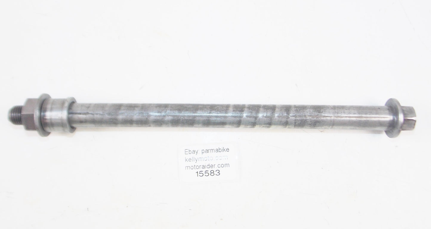 1994-1995 YAMAHA FZR 600R FRONT WHEEL PIN BOLT AXLE SPACER NUT - MotoRaider