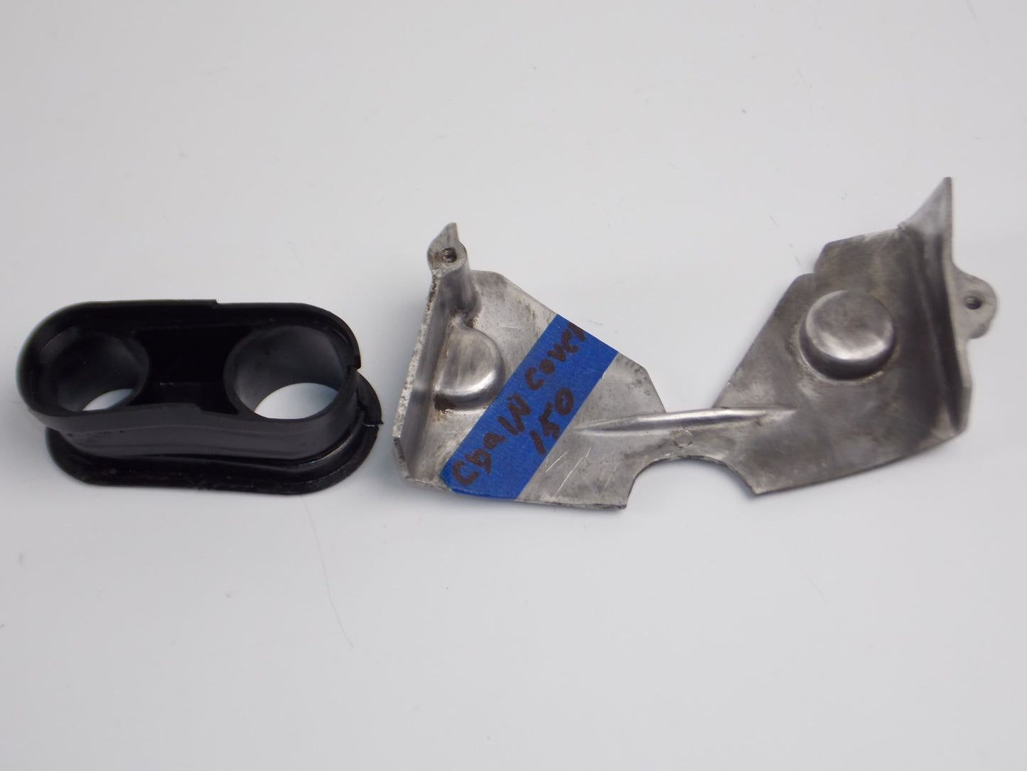 1969 HONDA DREAM CA150 ENGINE CASE CHAIN COUNTER SPROCKET COVER - MotoRaider