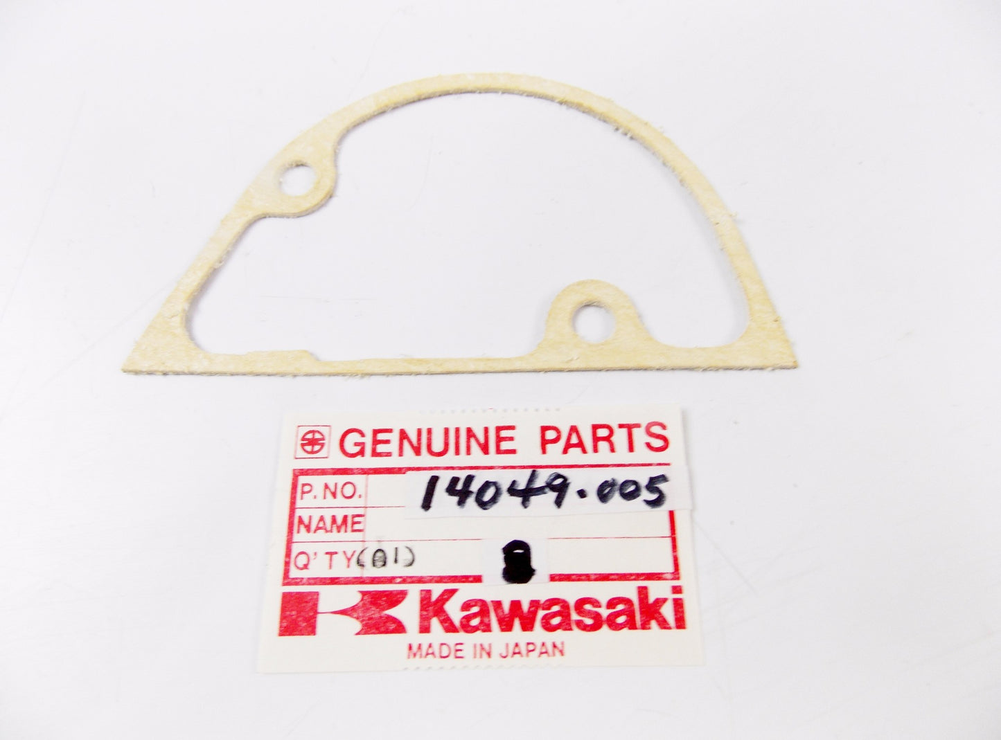 NOS OEM KAWASAKI 1969-1979 KD/KE 175 CLUTCH RELEASE COVER GASKET 14049-005 - MotoRaider