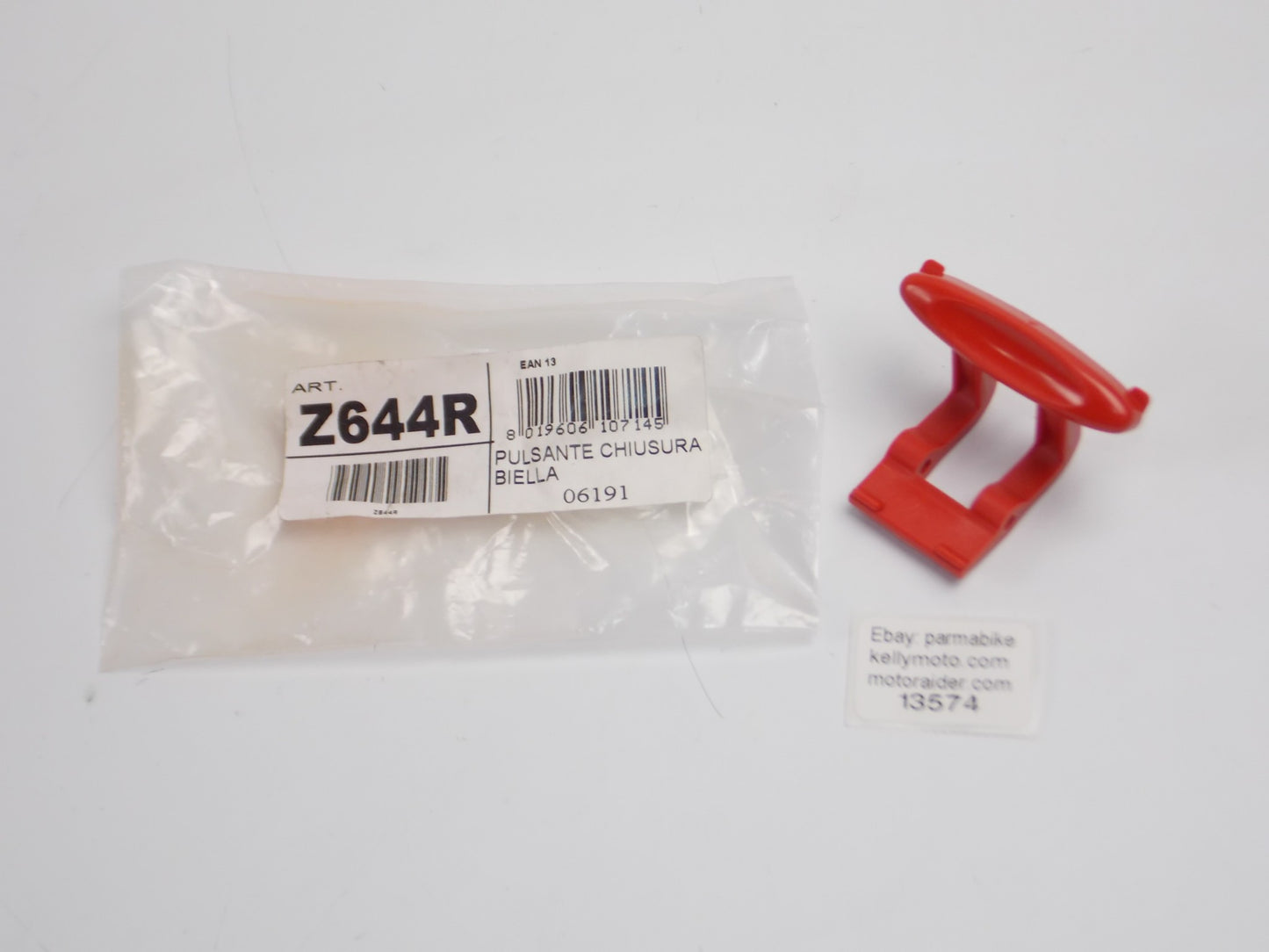 NOS GIVI ART Z644R V35 V46 E470 TOP CASE OPENING BUTTON FOR GIVI CASES LUGGAGE - MotoRaider
