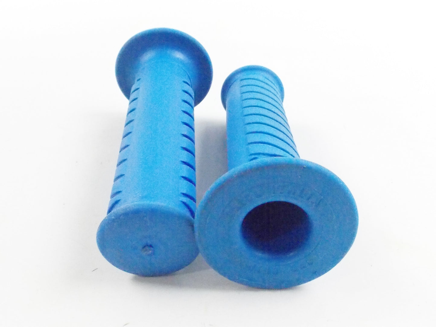 NOS ORION HANDLEBAR HAND LIGHT BLUE RUBBER GRIPS 22mm 25mm ENDURO CROSS STREET - MotoRaider