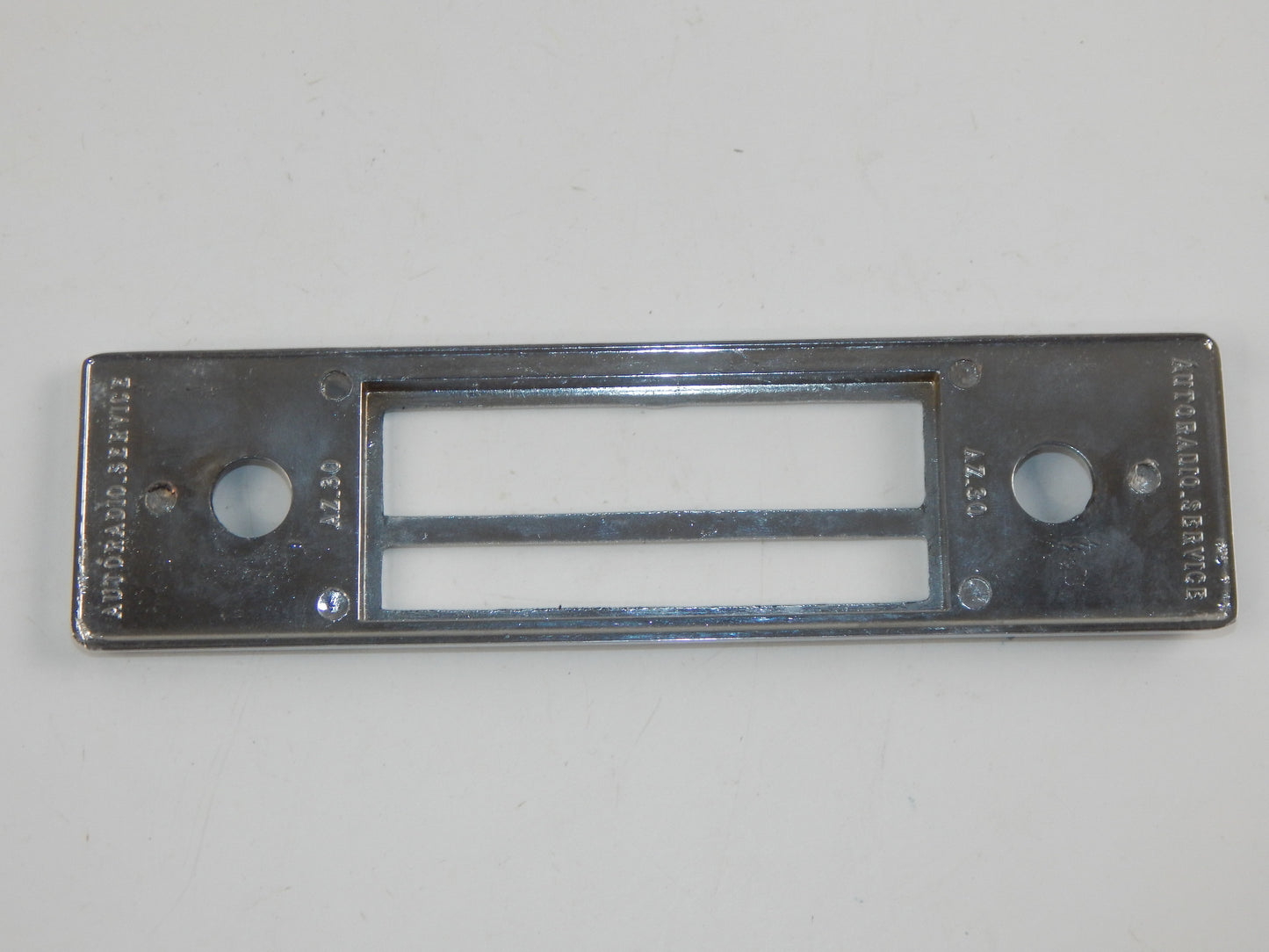 1970's FACE PLATE AUTORADIO SERVICE AZ.30 BLAUKPUNT RADIO PORSCHE MERCEDES BMW - MotoRaider
