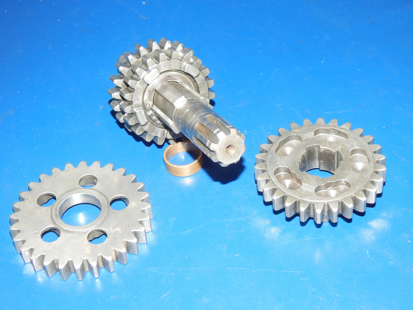 HUSQVARNA MOTORCYCLE TRANSMISSION GEARBOX SHAFT GEAR 410 411 408 597 - MotoRaider