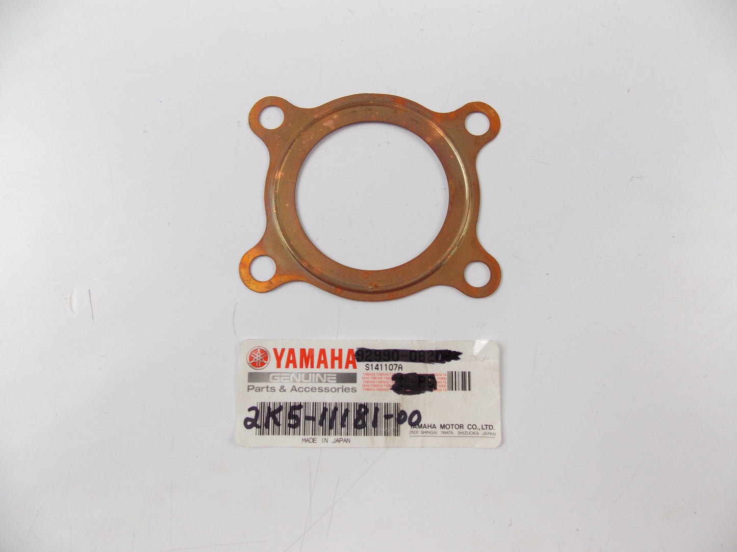 NOS OEM YAMAHA 1977-1979 YZ100 D/E/F GASKET CYLINDER HEAD 2K5-11181-00 - MotoRaider