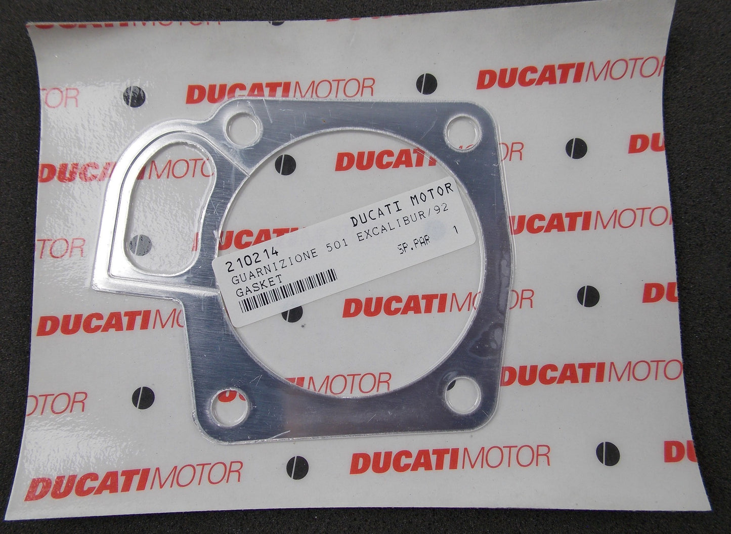 NOS OEM MORINI 87/92 501 EXCALIBUR 1988 NEW YORK 501 CYLINDER HEAD GASKET 210214 - MotoRaider