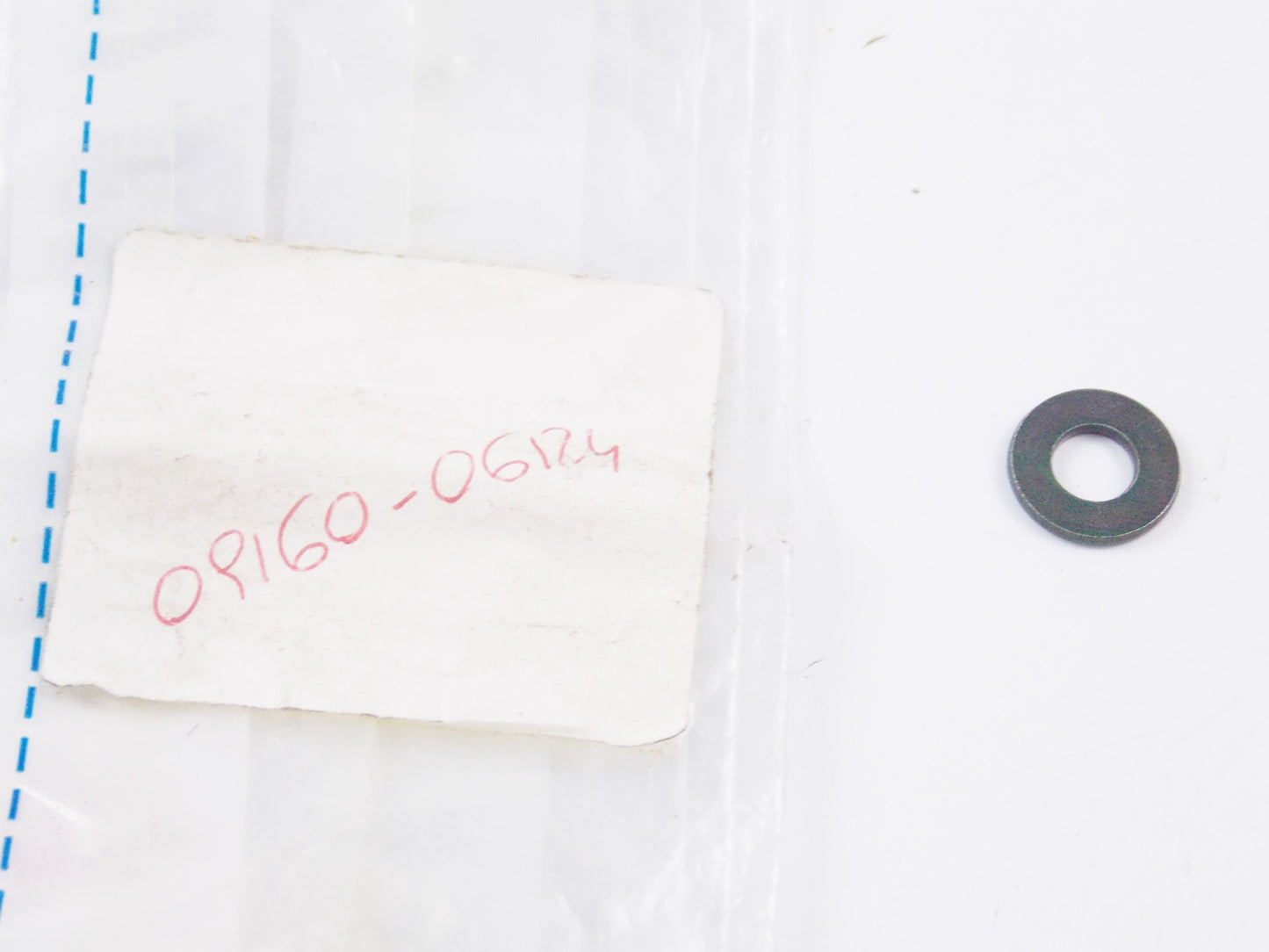 NOS OEM SUZUKI 2000-2009 DR-Z400 | 1996-2000 RM125/RM250 WASHER 09160-06124 - MotoRaider