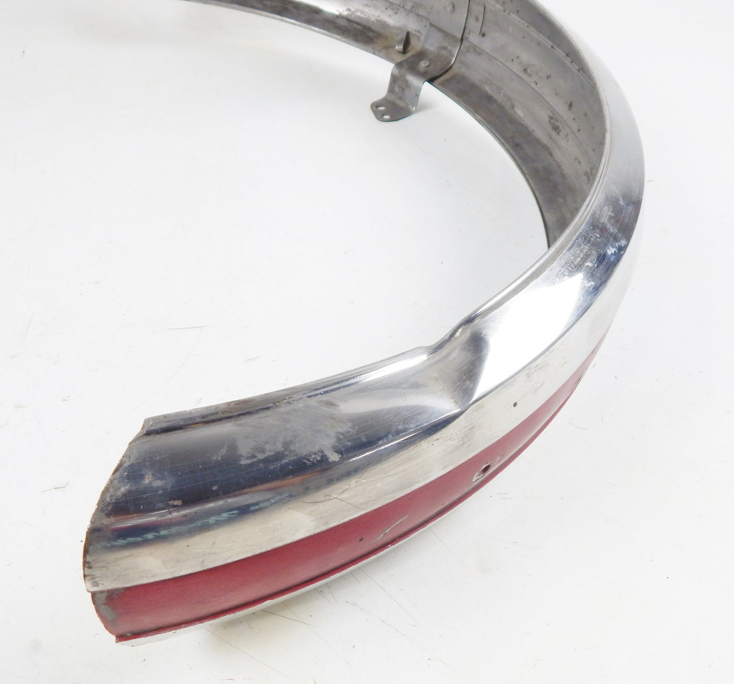 1970 GILERA 125 GIUBILEO STEEL MUD GUARD REAR FENDER VINTAGE ITALY - MotoRaider
