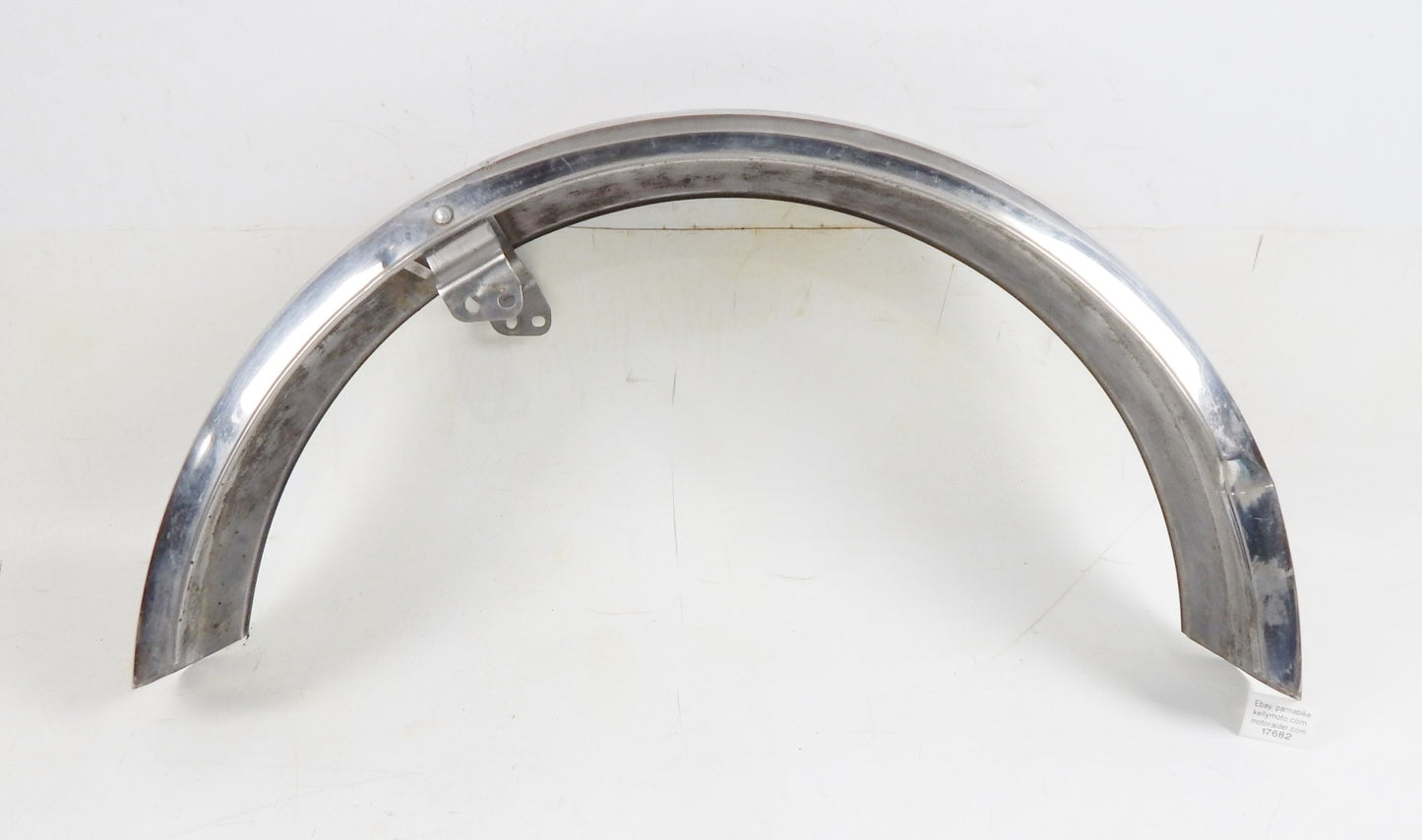 1970 GILERA 125 GIUBILEO STEEL MUD GUARD REAR FENDER VINTAGE ITALY - MotoRaider